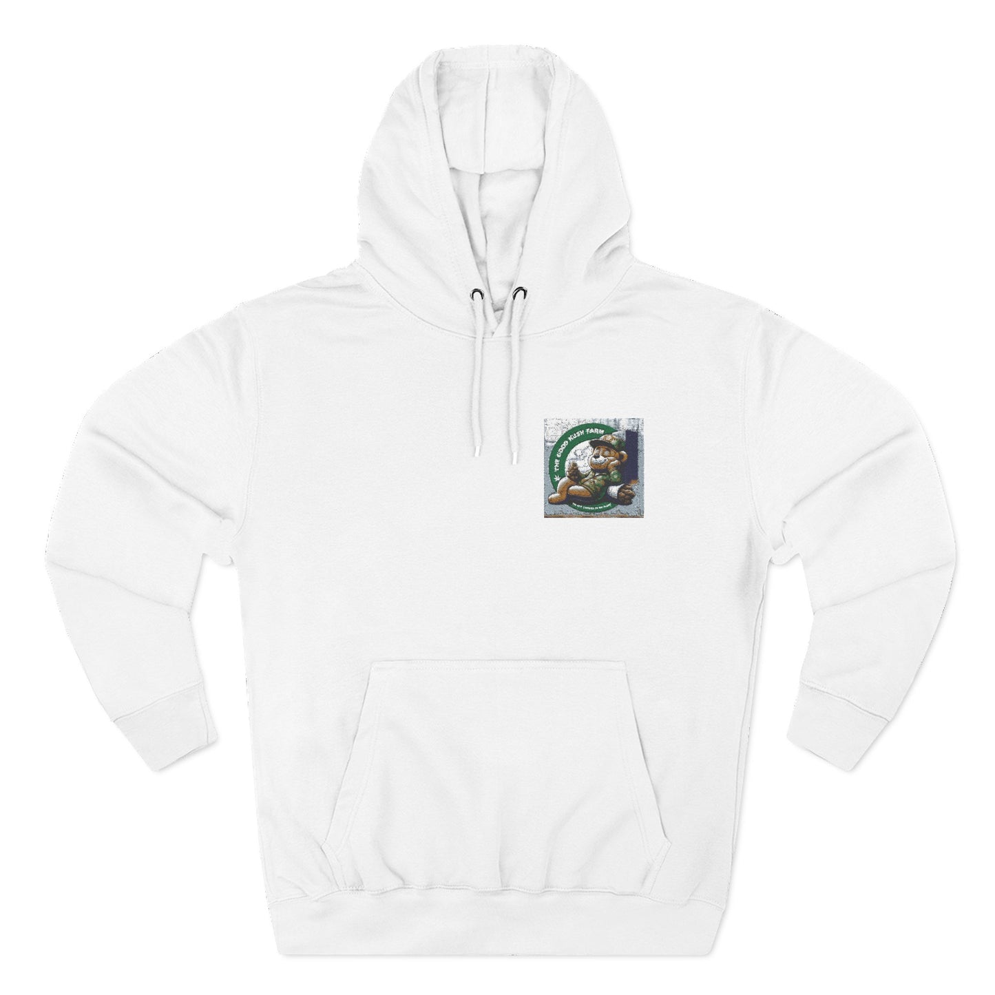 Chillin & Kush Bear - Fleece Hoodie
