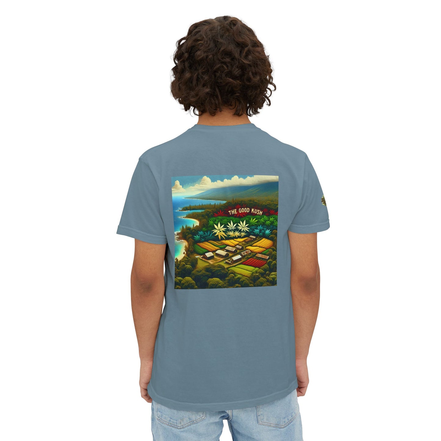 Helicopter Tour SKYVIEW GKF THE GOOD KUSH FARM Stoner Tee