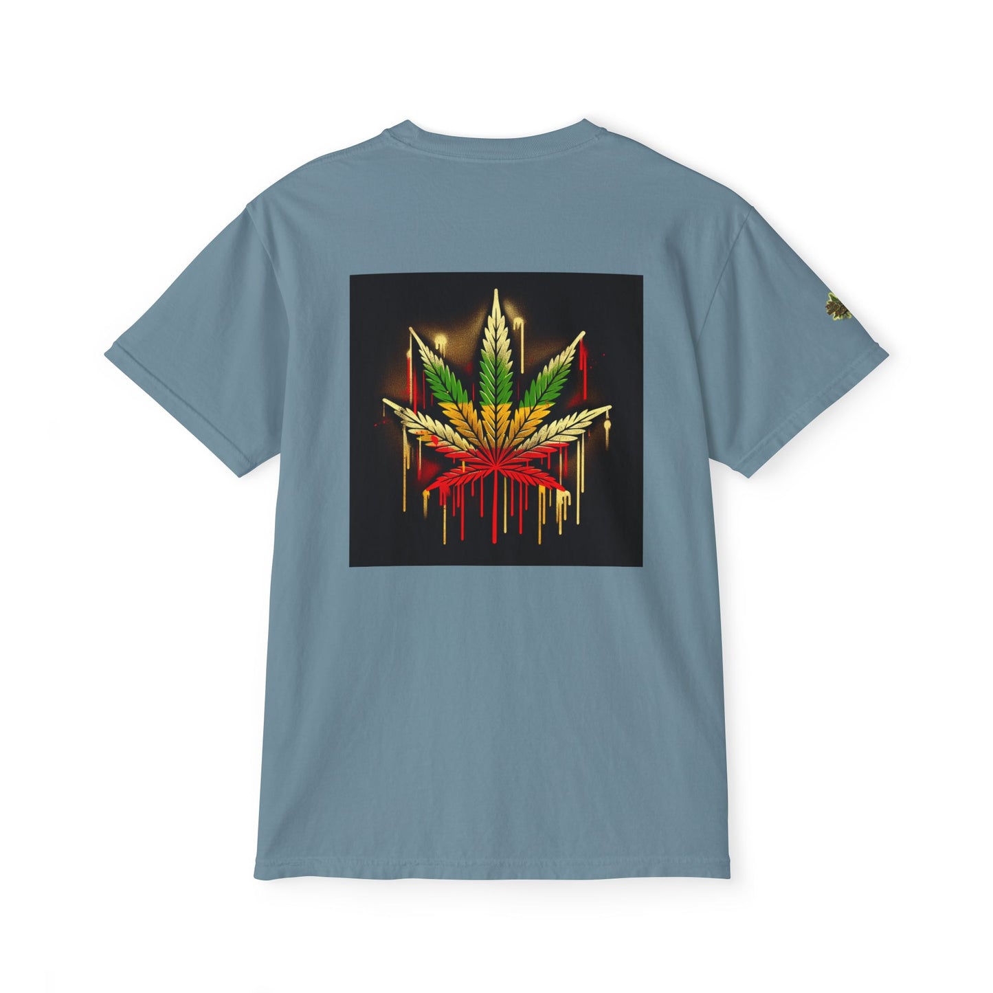 Kush Farm Drip Leaf Stoner Tee