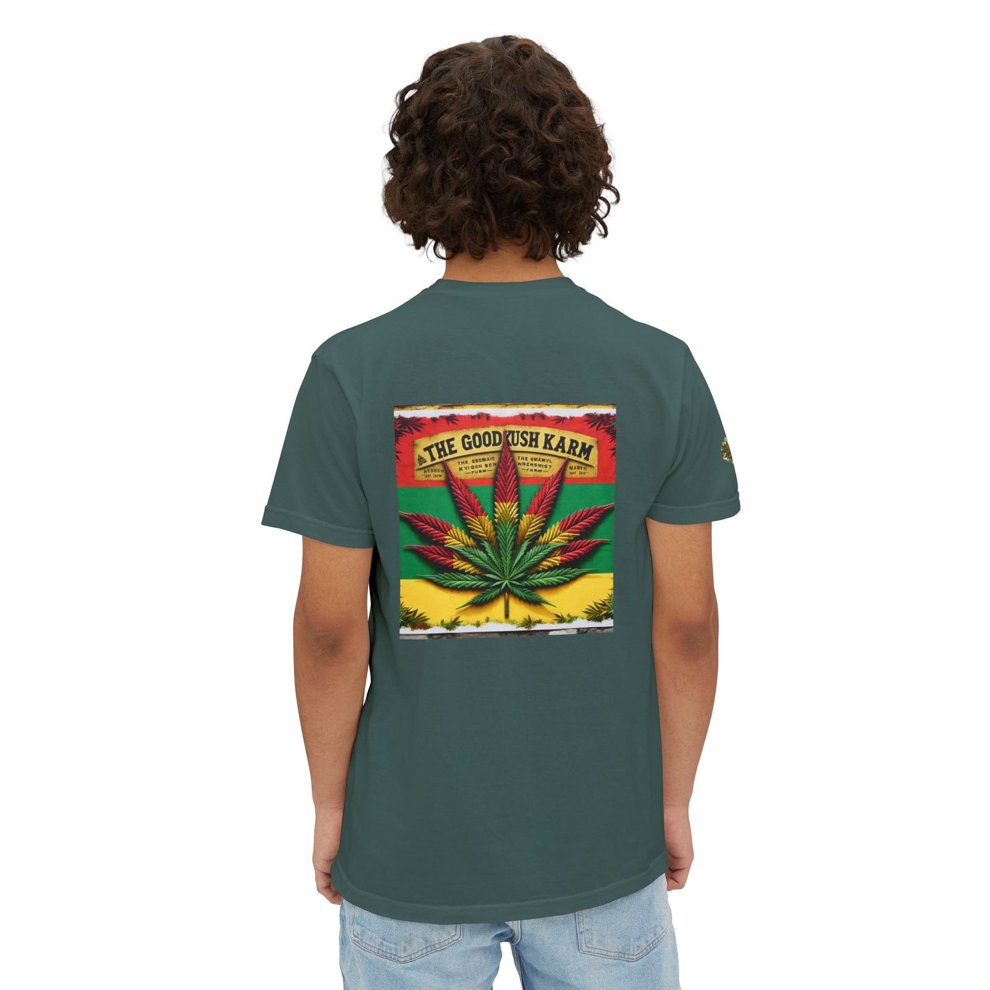 Light it Up GKF Vintage Leaf 420 Stoner Tee