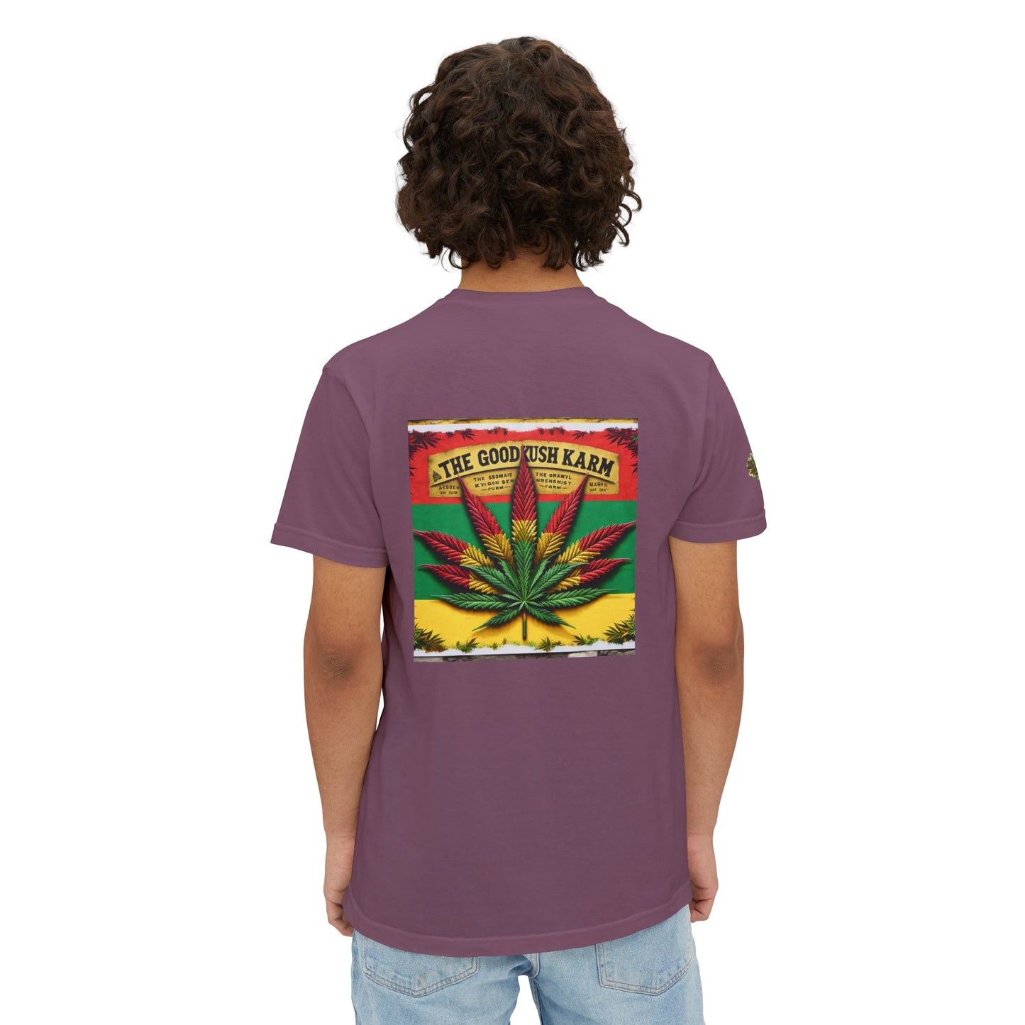 Light it Up GKF Vintage Leaf 420 Stoner Tee