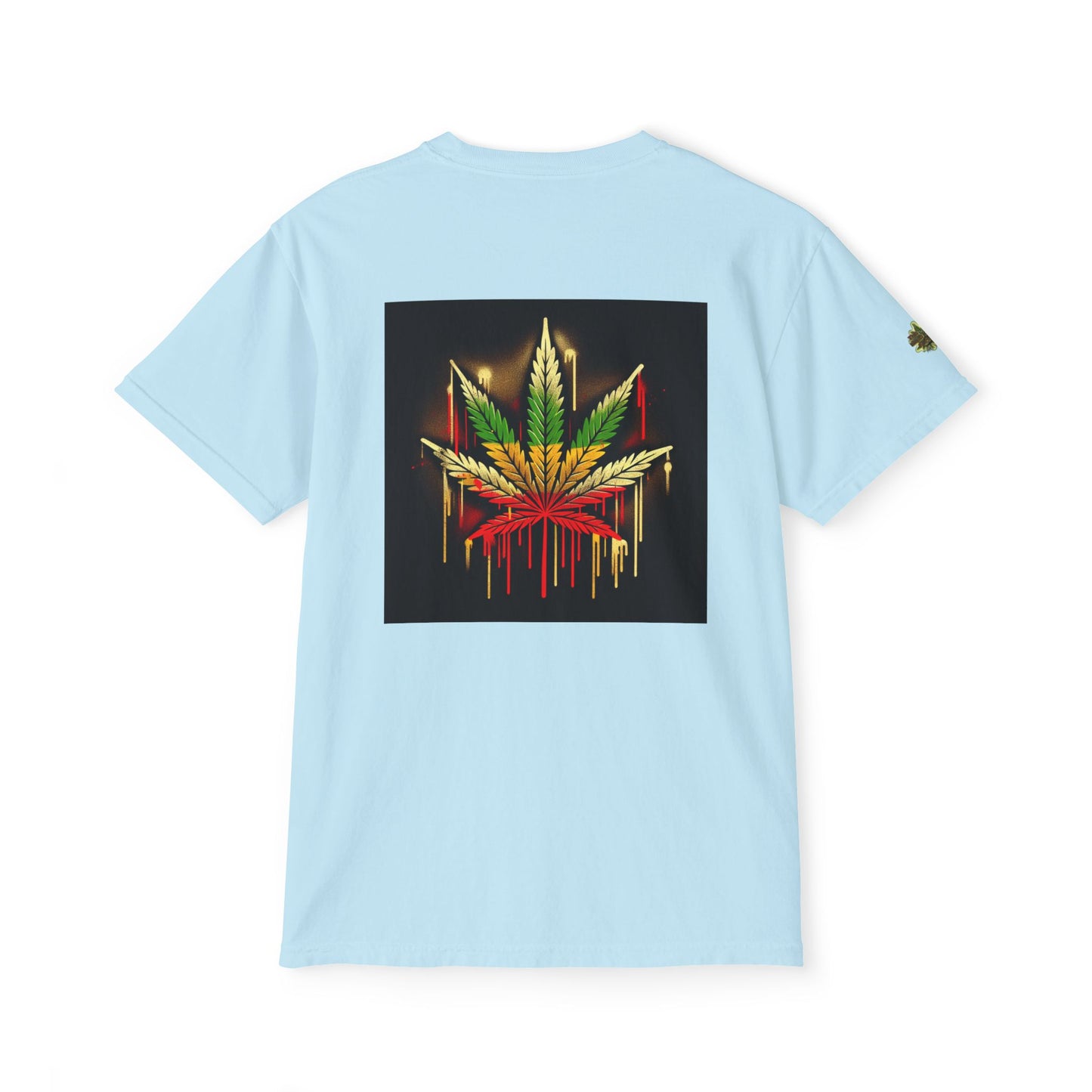 Kush Farm Drip Leaf Stoner Tee