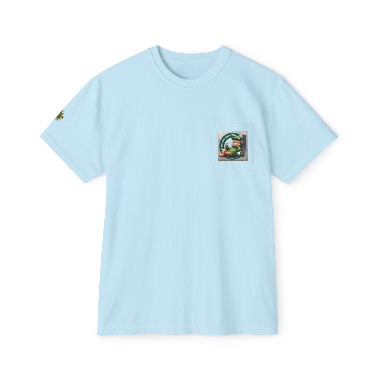 Chillin - Kush Bear GKF 420 Front Pocket Tee