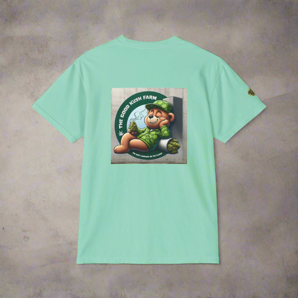 Chillin - Kush Bear GKF 420 Front Pocket Tee