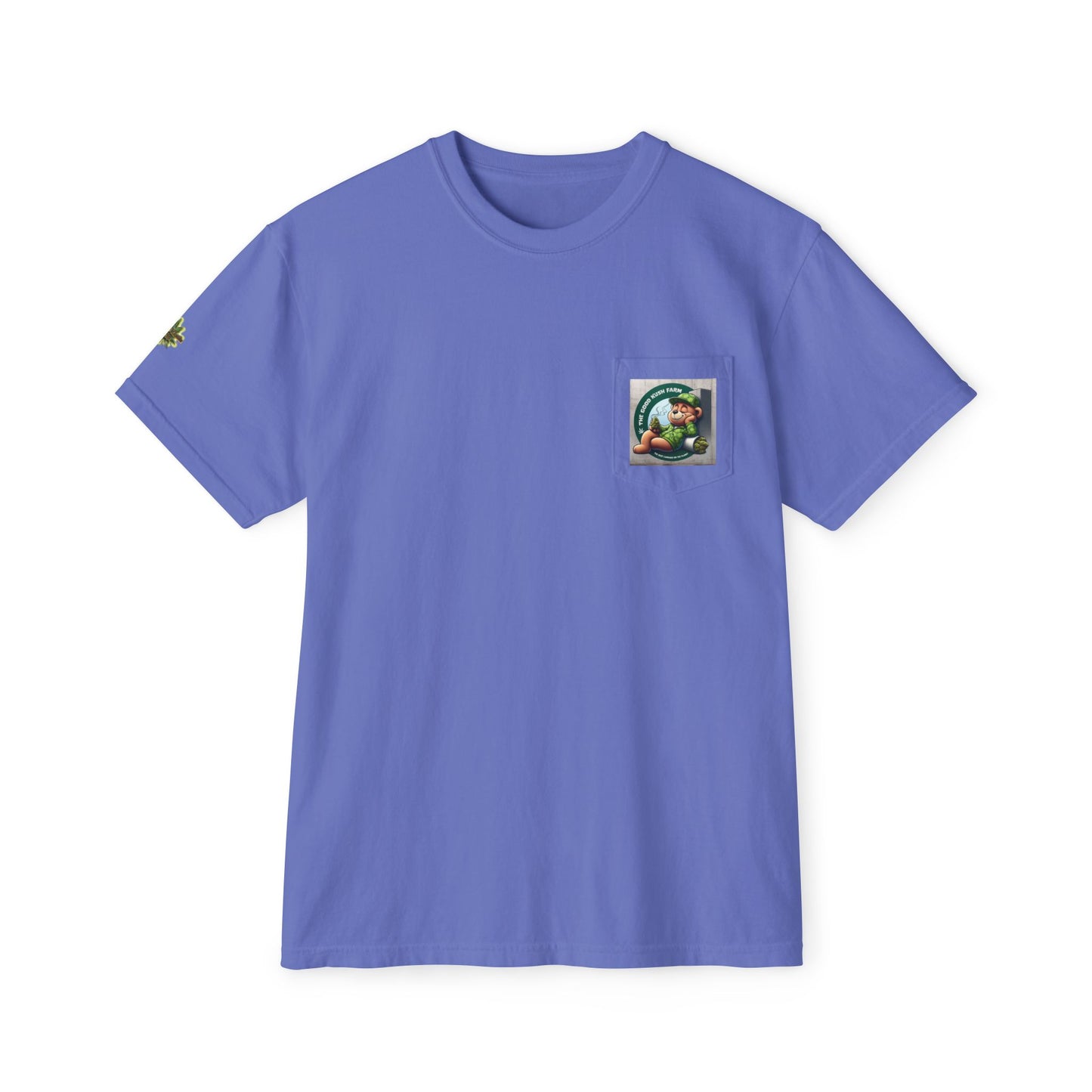Chillin - Kush Bear GKF 420 Front Pocket Tee