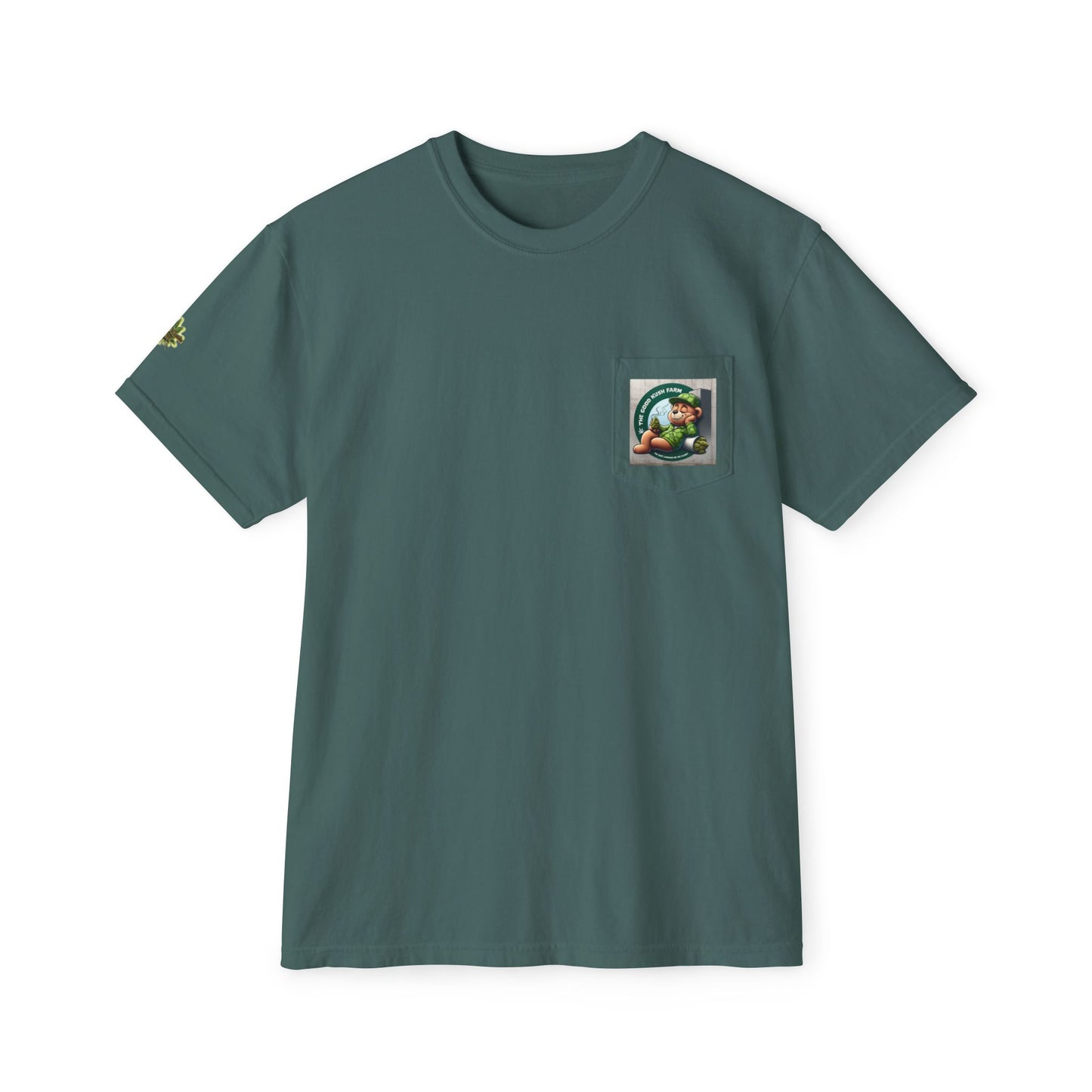 Chillin - Kush Bear GKF 420 Front Pocket Tee