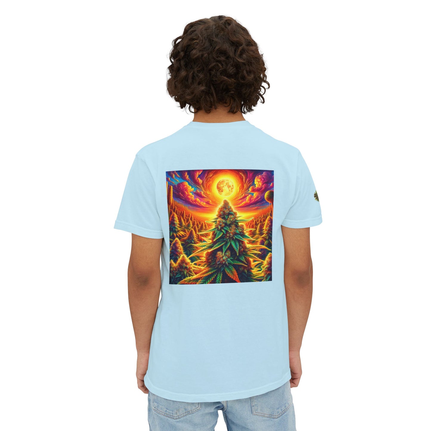 Kush Farm 420 SUNSET BUDS GKF Stoner Tee