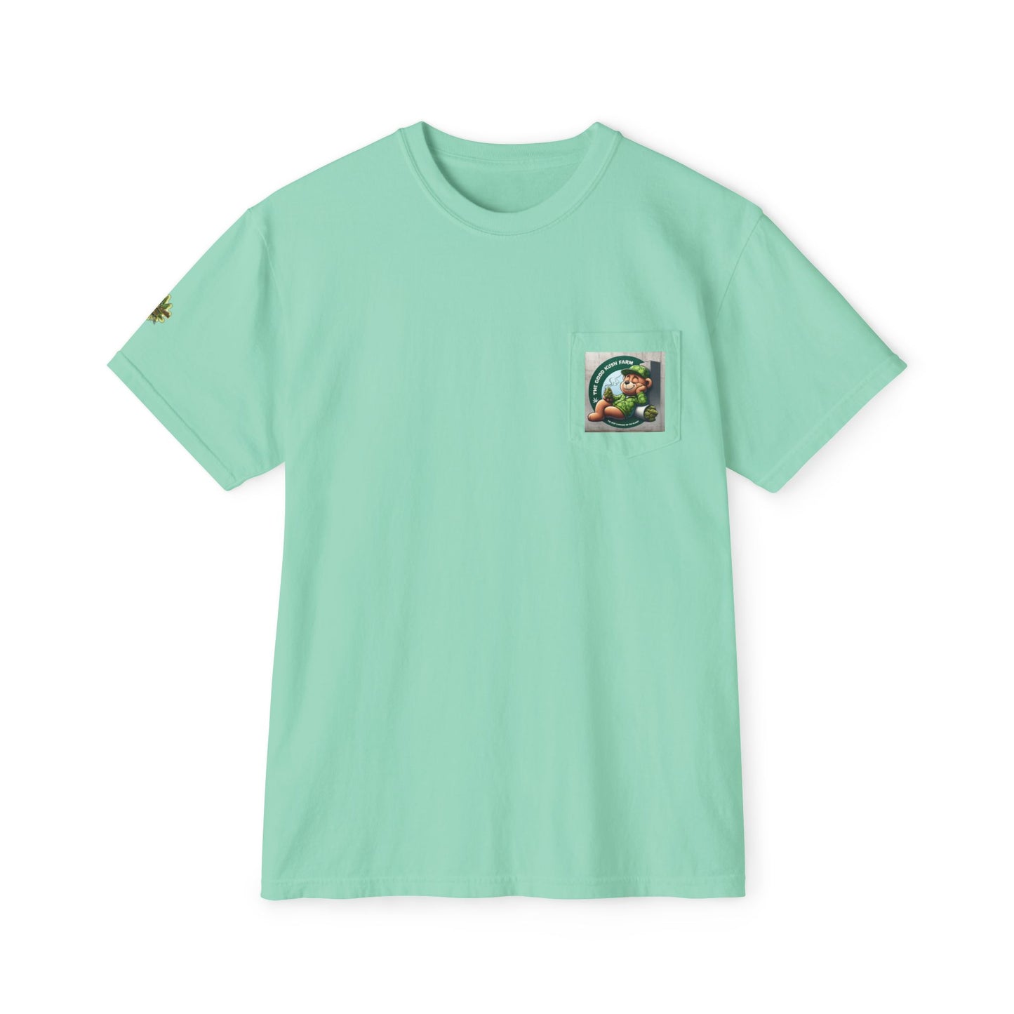 Chillin - Kush Bear GKF 420 Front Pocket Tee