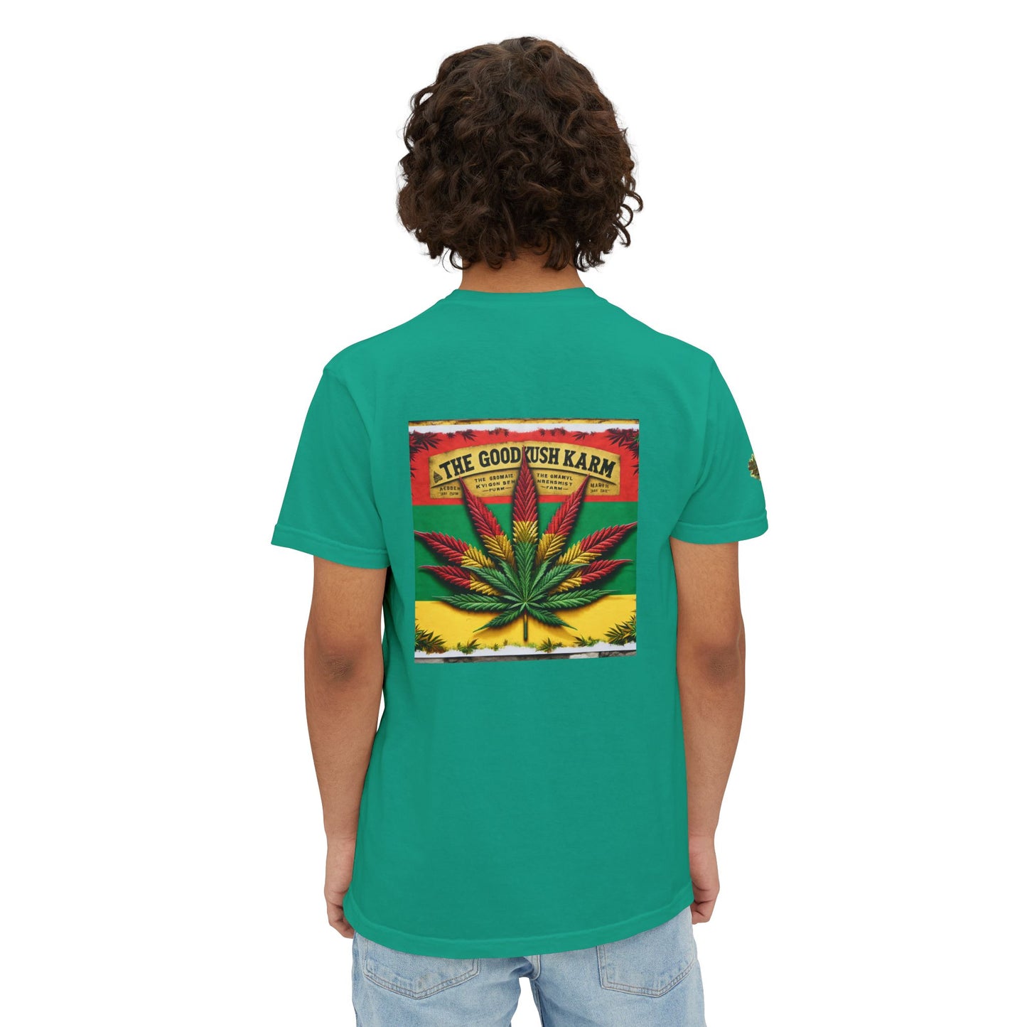 Light it Up GKF Vintage Leaf 420 Stoner Tee