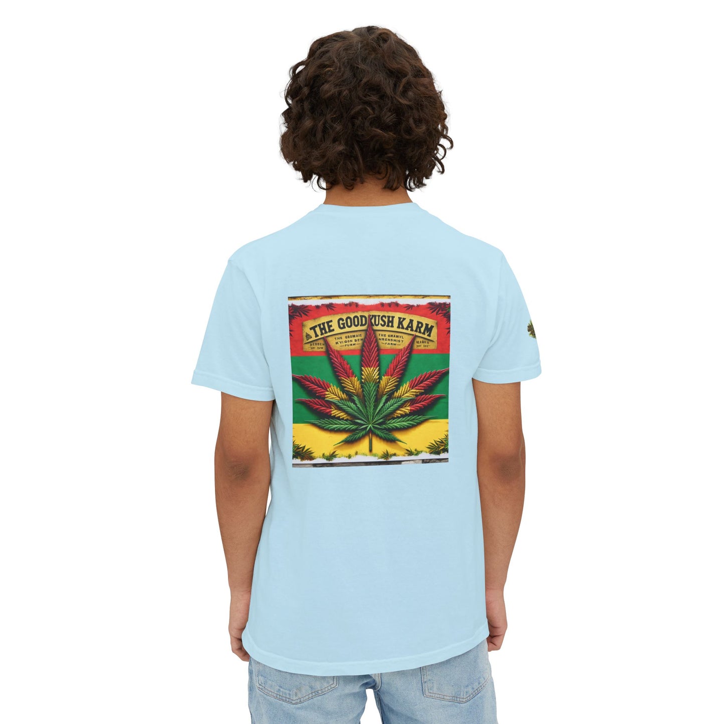 Light it Up GKF Vintage Leaf 420 Stoner Tee