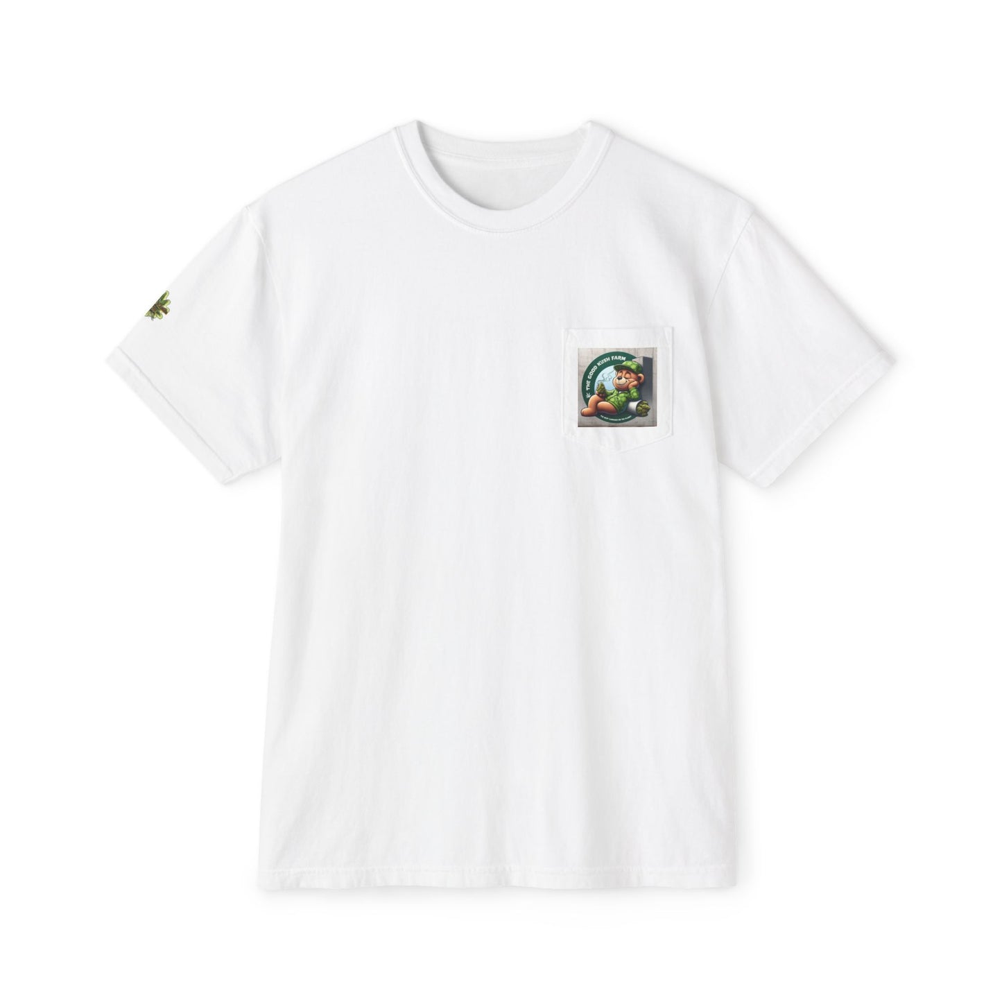 Chillin - Kush Bear GKF 420 Front Pocket Tee