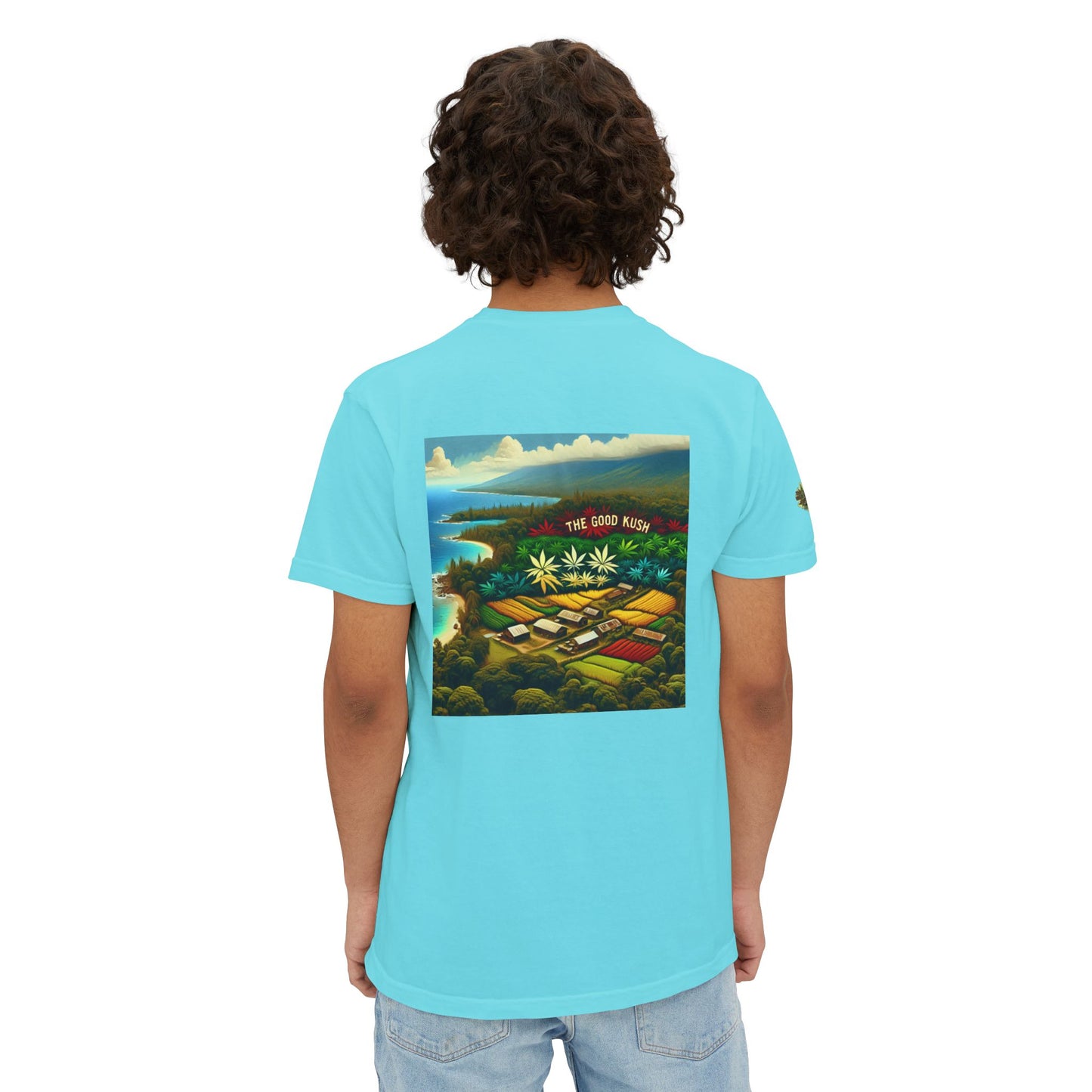 Helicopter Tour SKYVIEW GKF THE GOOD KUSH FARM Stoner Tee