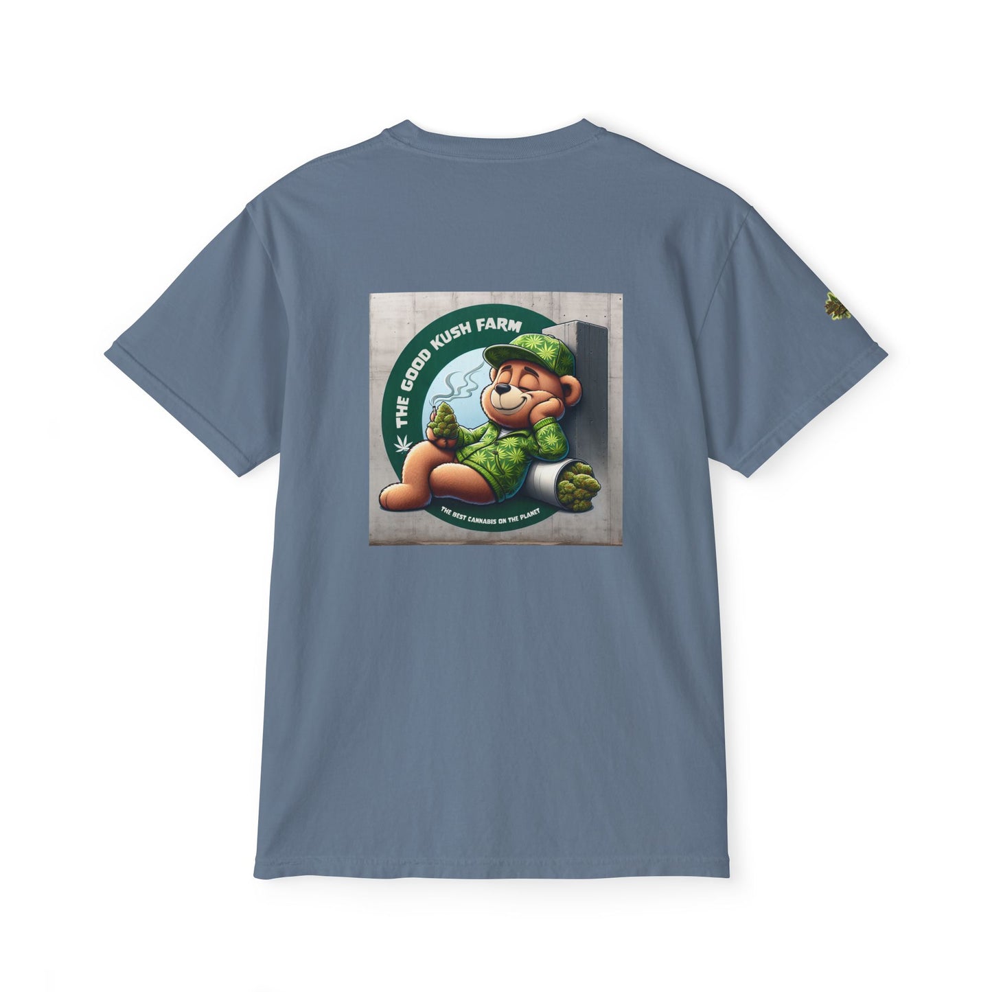 Chillin - Kush Bear GKF 420 Front Pocket Tee