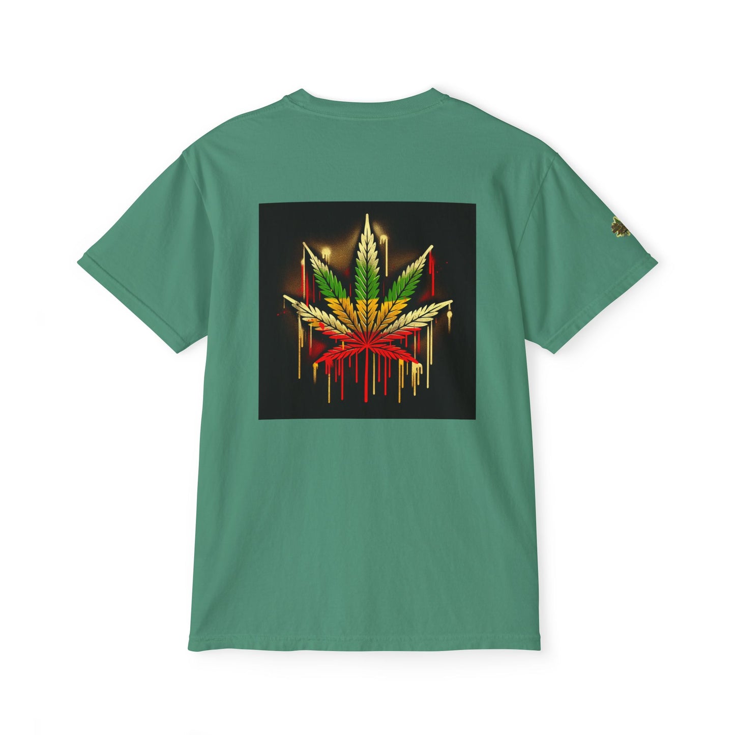 Kush Farm Drip Leaf Stoner Tee