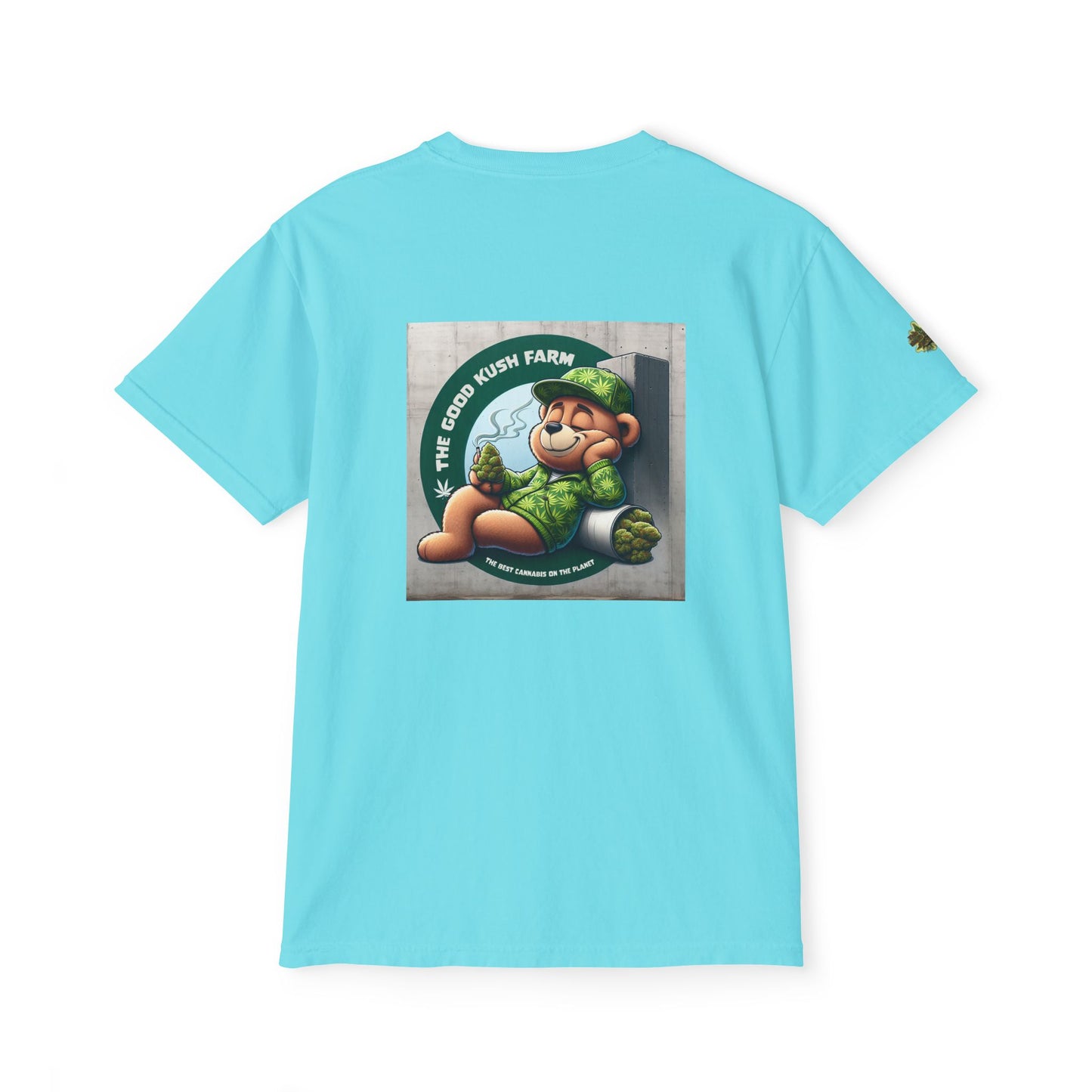 Chillin - Kush Bear GKF 420 Front Pocket Tee