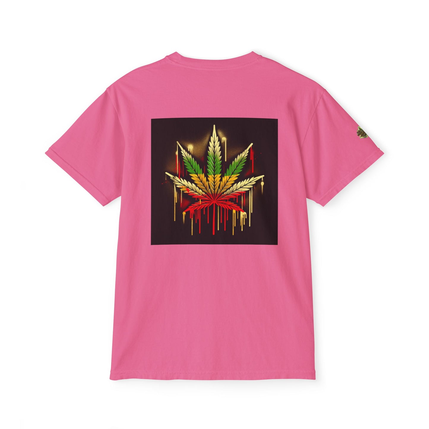 Kush Farm Drip Leaf Stoner Tee