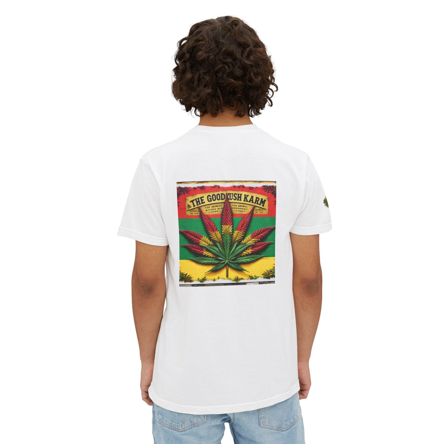 Light it Up GKF Vintage Leaf 420 Stoner Tee