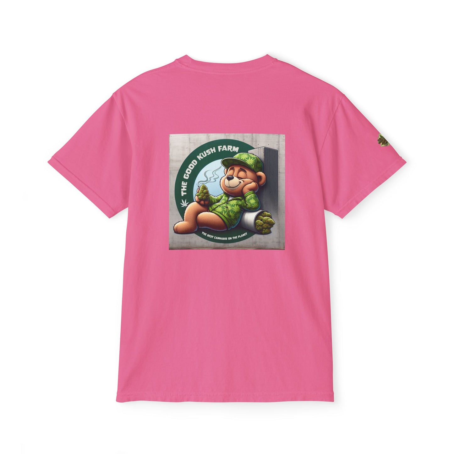 Chillin - Kush Bear GKF 420 Front Pocket Tee