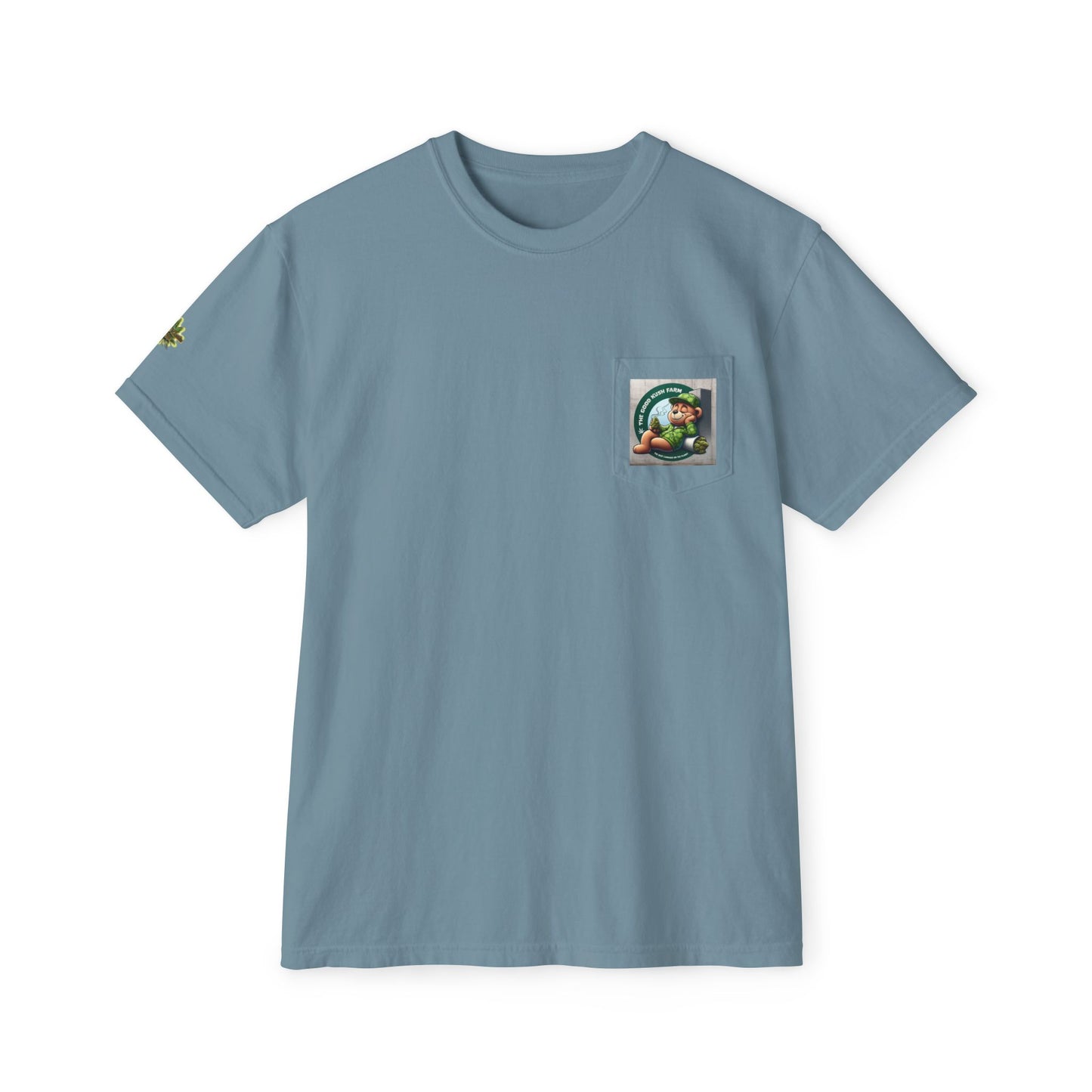Chillin - Kush Bear GKF 420 Front Pocket Tee
