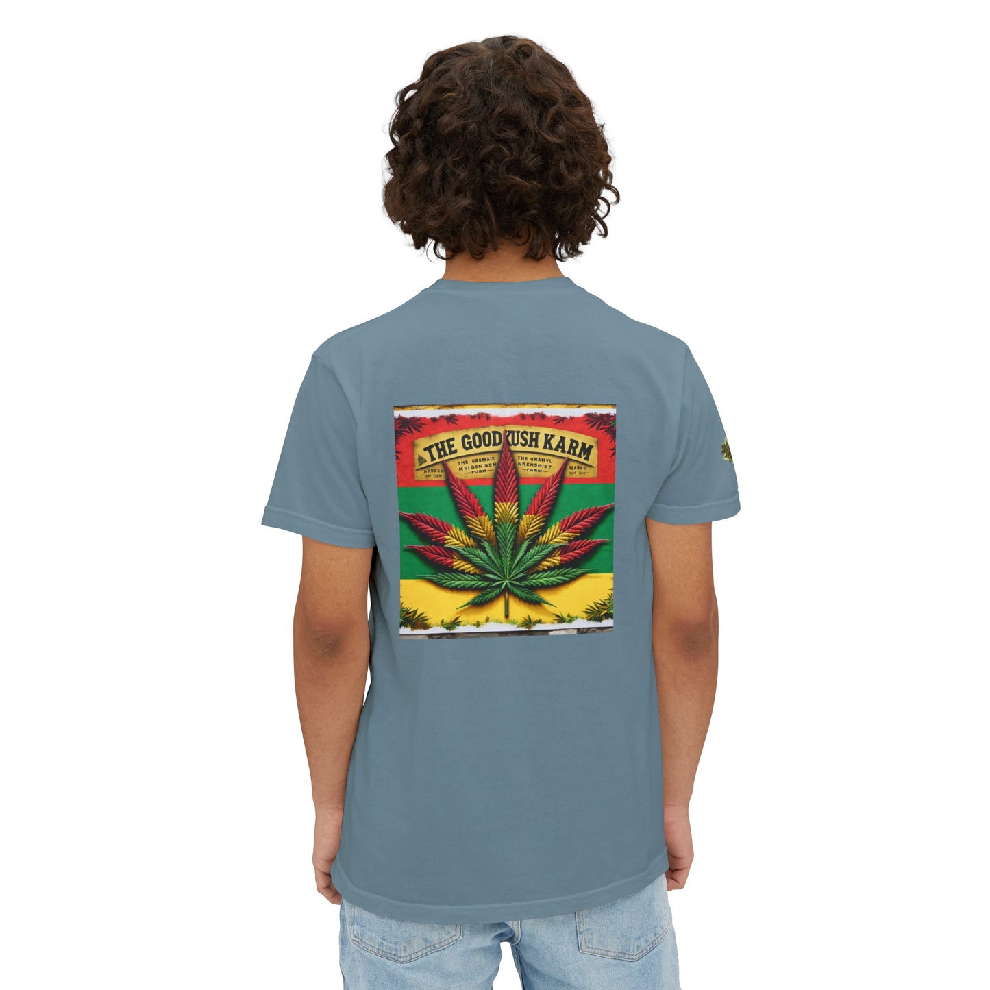 Light it Up GKF Vintage Leaf 420 Stoner Tee