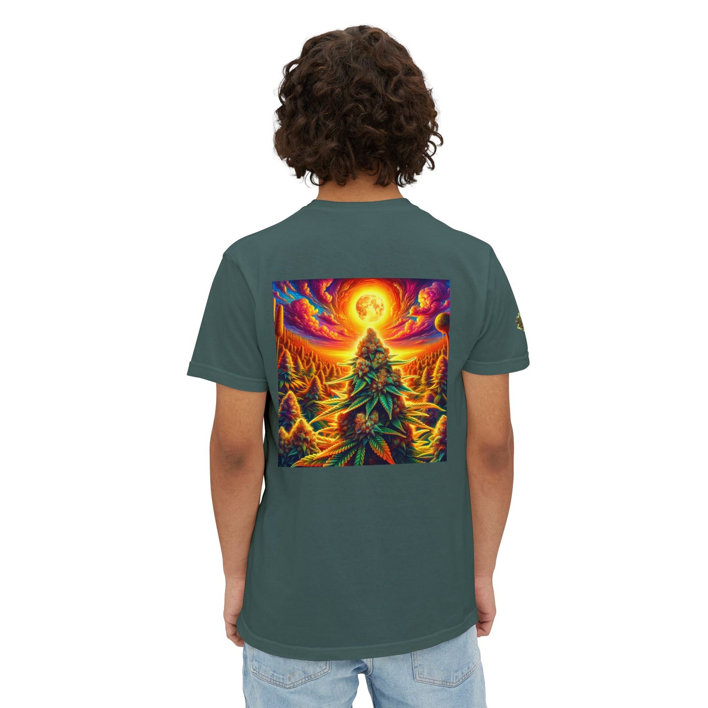 Kush Farm 420 SUNSET BUDS GKF Stoner Tee