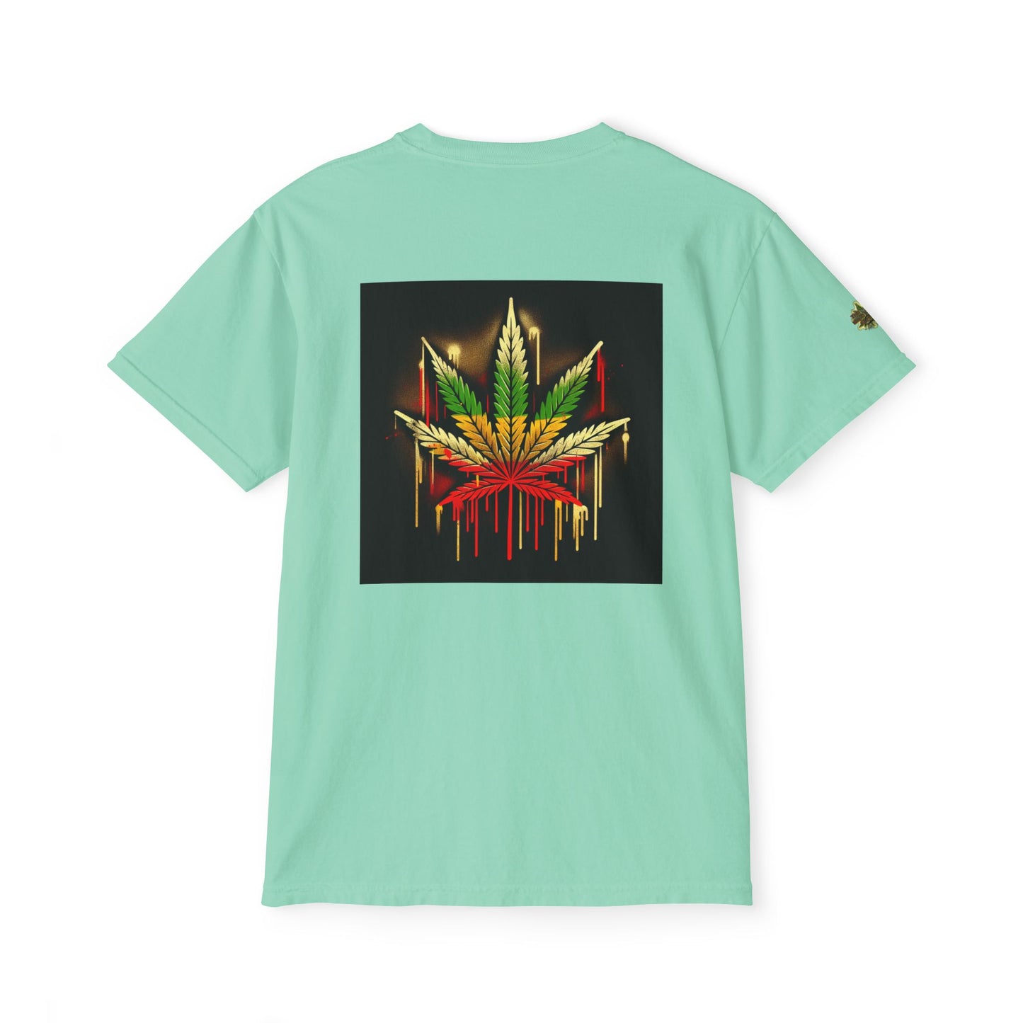 Kush Farm Drip Leaf Stoner Tee