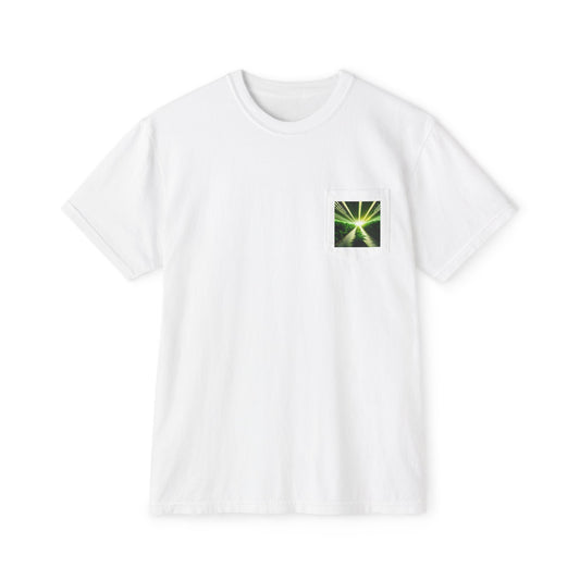 LIFELIGHTS OG Front Pocket Stoner Tee - White