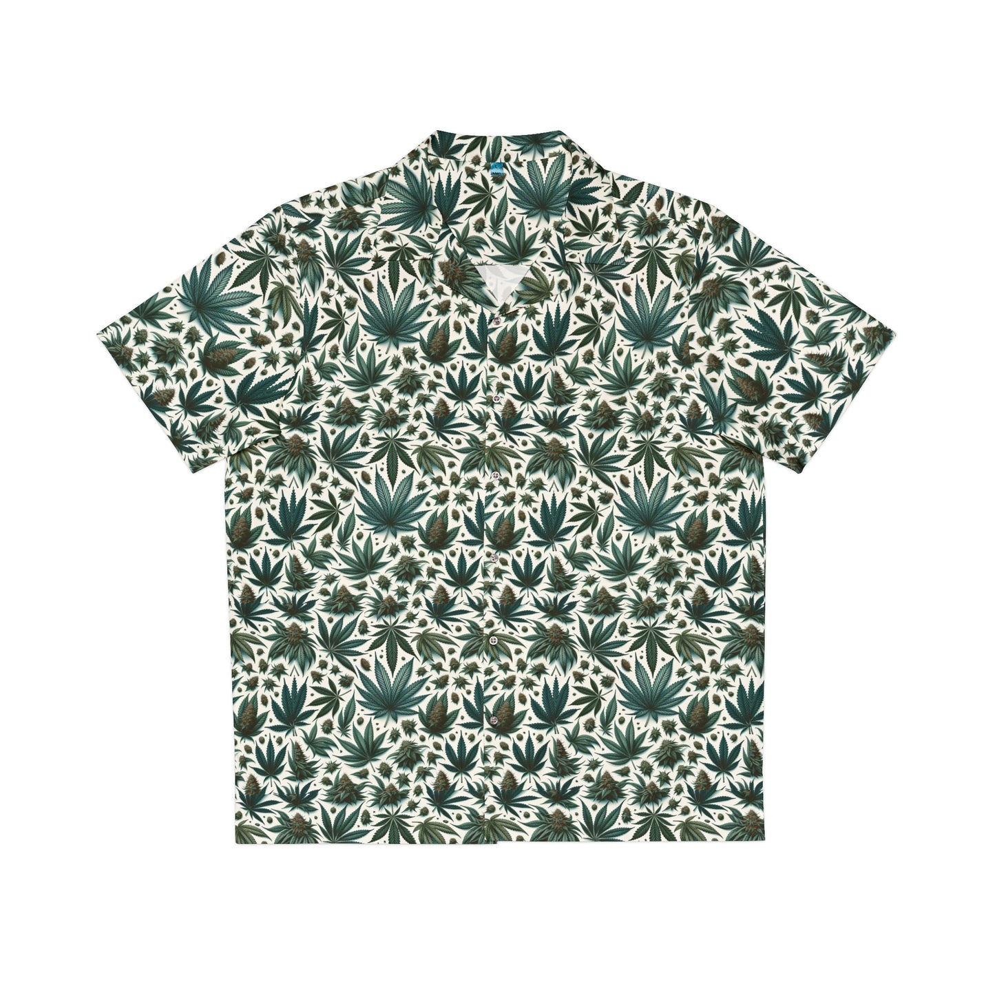 Leaf & Bud Hawaiian Button-up Shirt