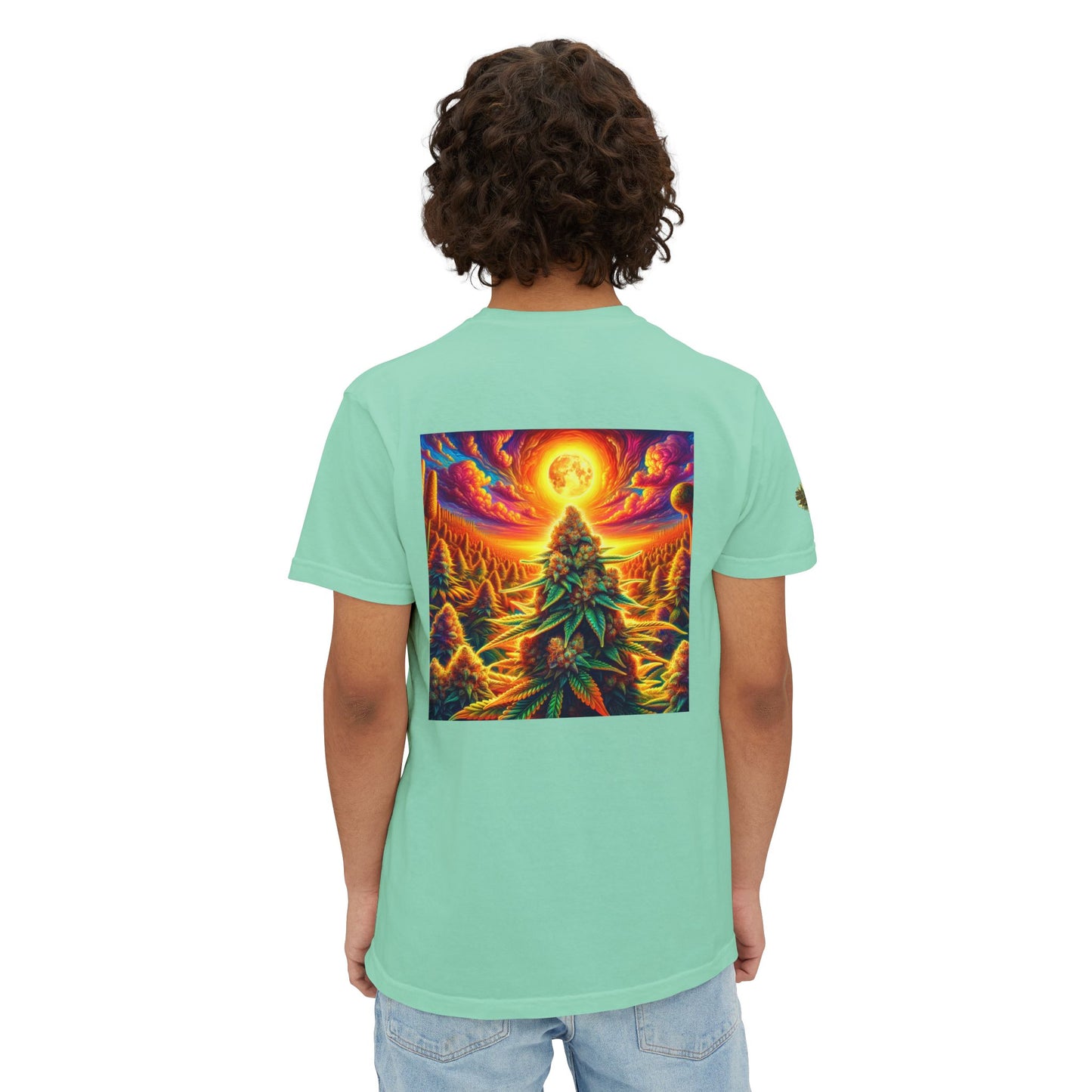 Kush Farm 420 SUNSET BUDS GKF Stoner Tee