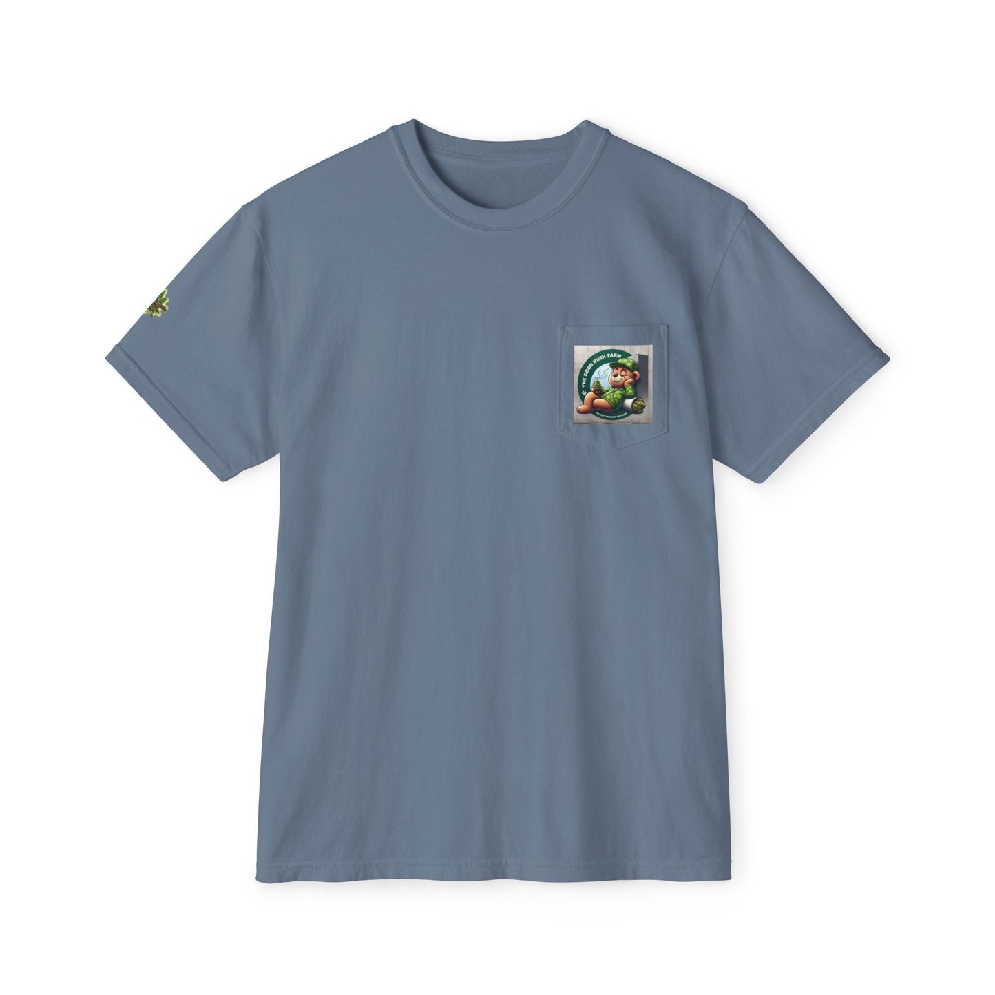 Chillin - Kush Bear GKF 420 Front Pocket Tee