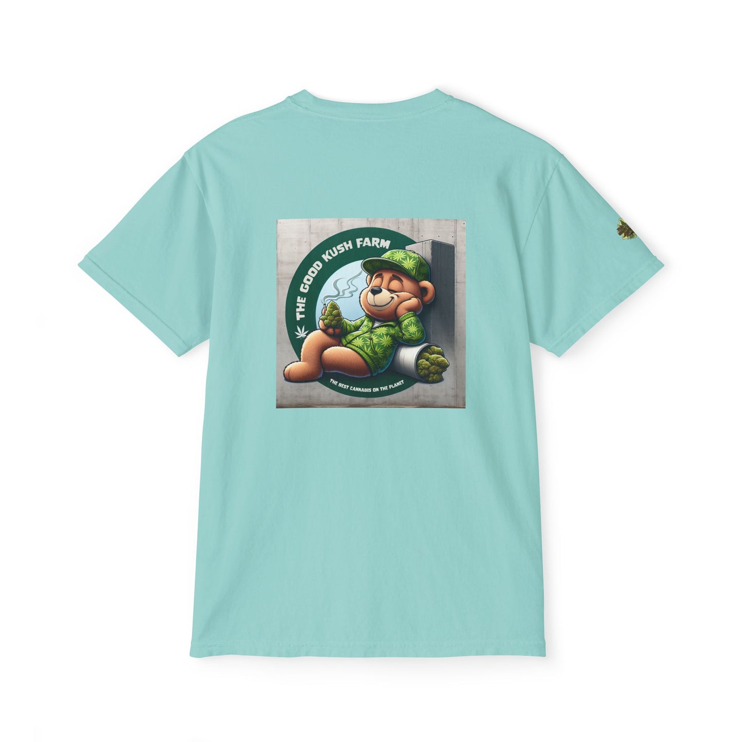 Chillin - Kush Bear GKF 420 Front Pocket Tee