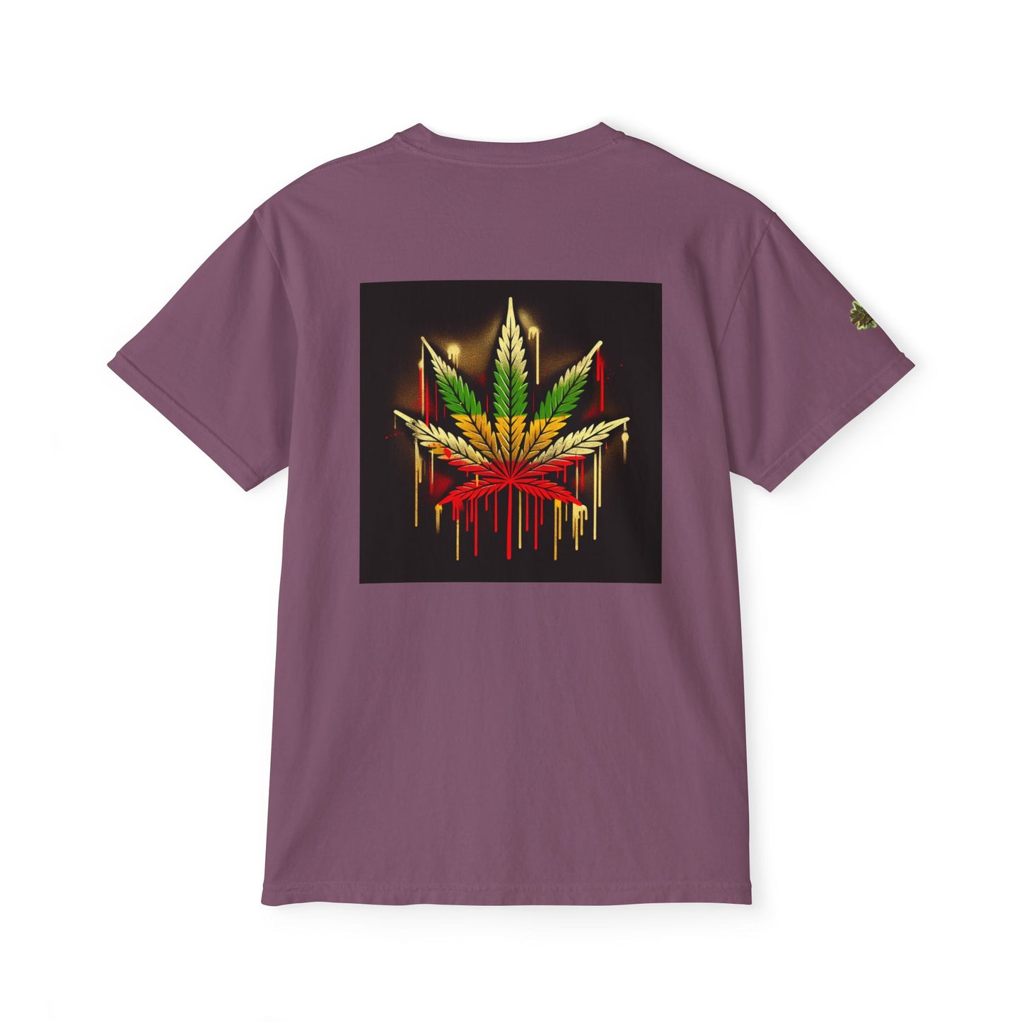 Kush Farm Drip Leaf Stoner Tee