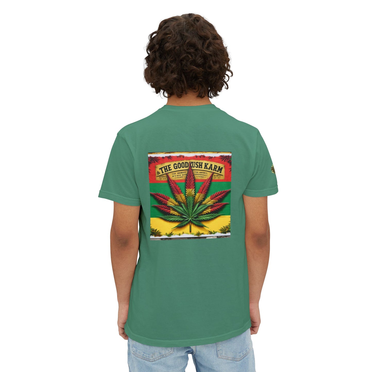 Light it Up GKF Vintage Leaf 420 Stoner Tee