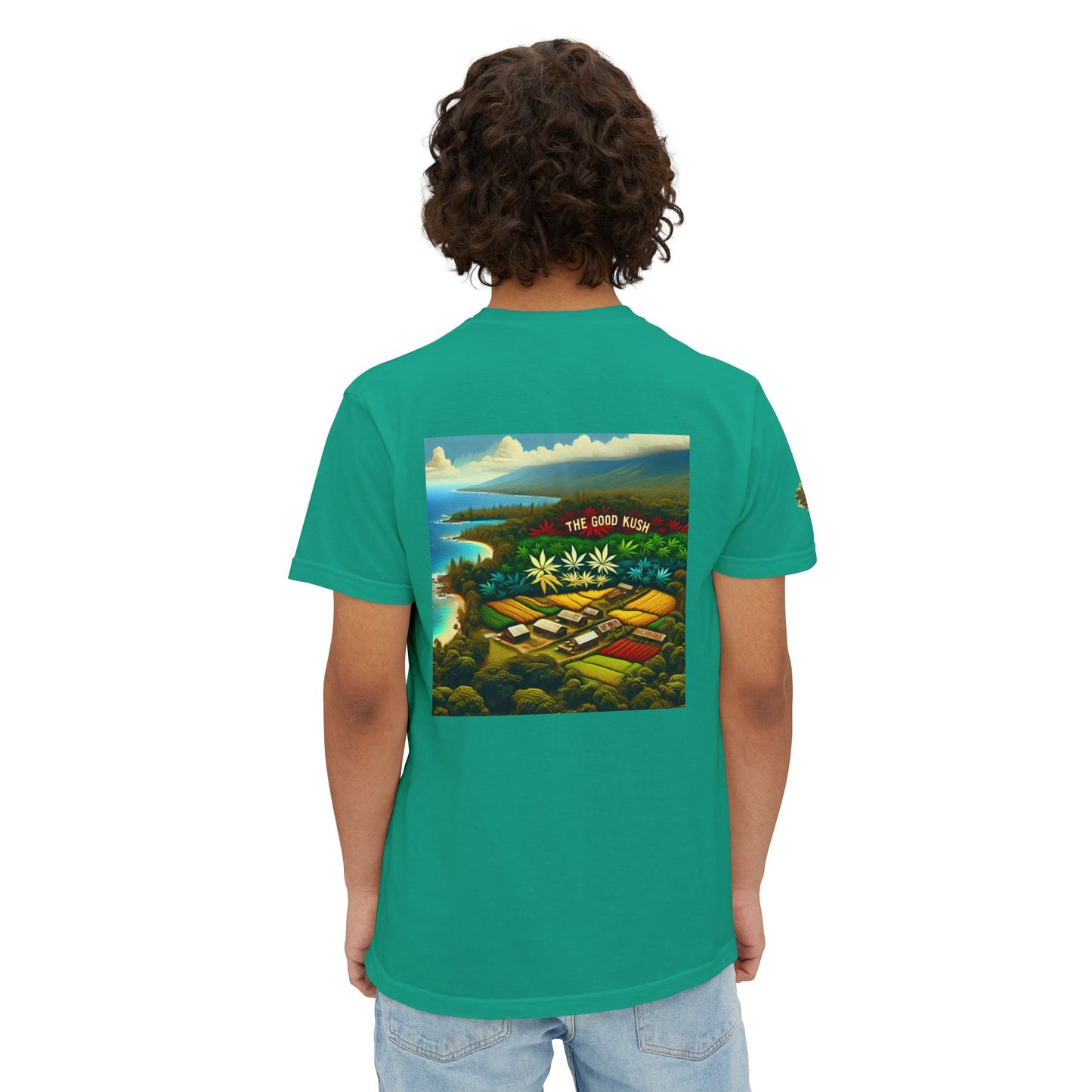 Helicopter Tour SKYVIEW GKF THE GOOD KUSH FARM Stoner Tee