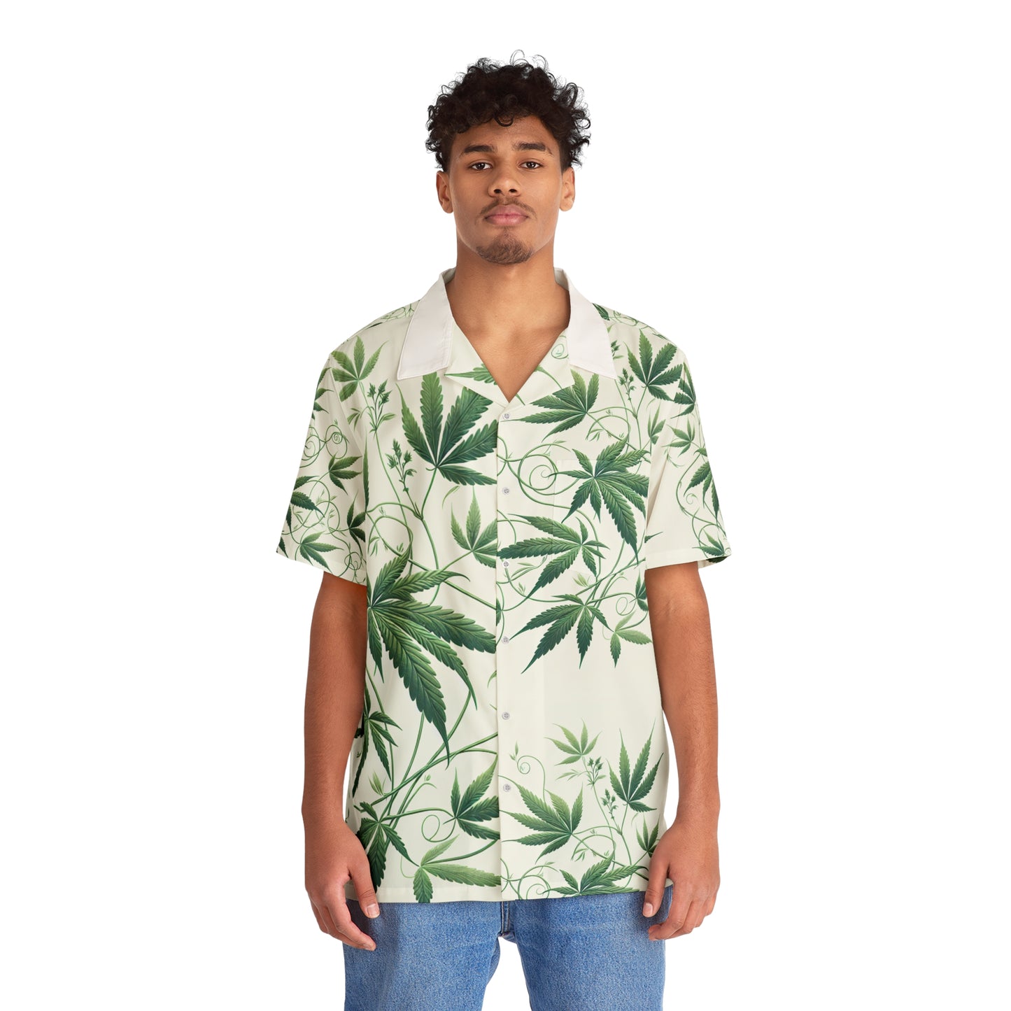 Men's Hawaiian Shirt TGKF Elegant High