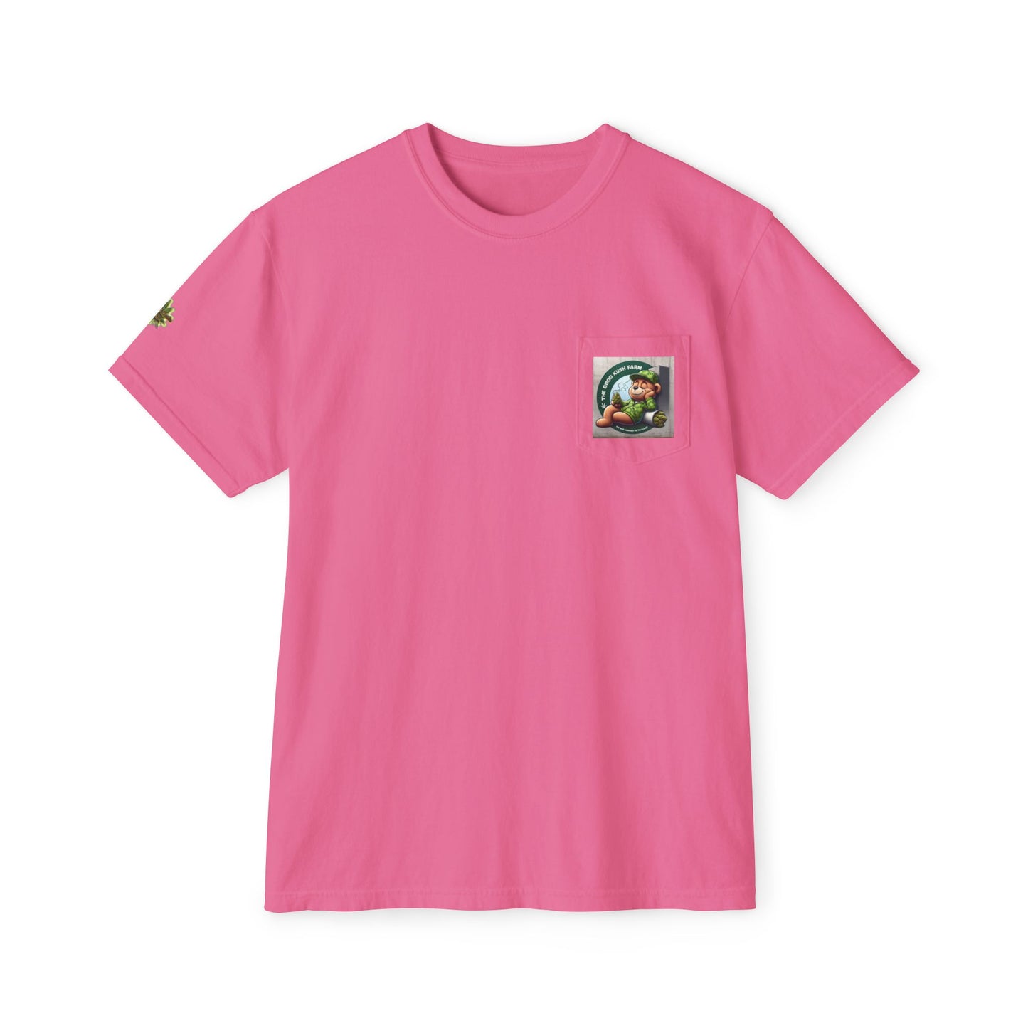 Chillin - Kush Bear GKF 420 Front Pocket Tee