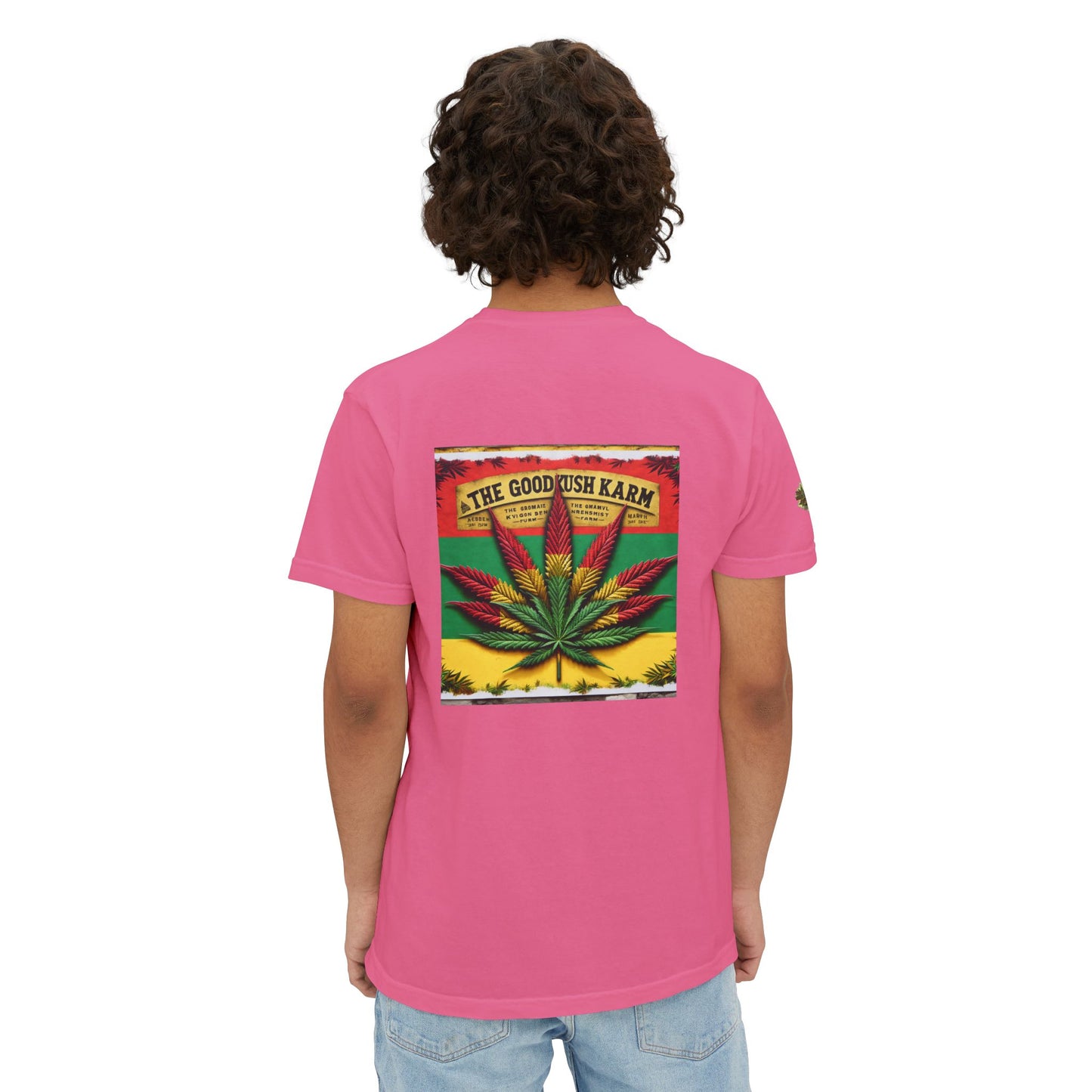 Light it Up GKF Vintage Leaf 420 Stoner Tee