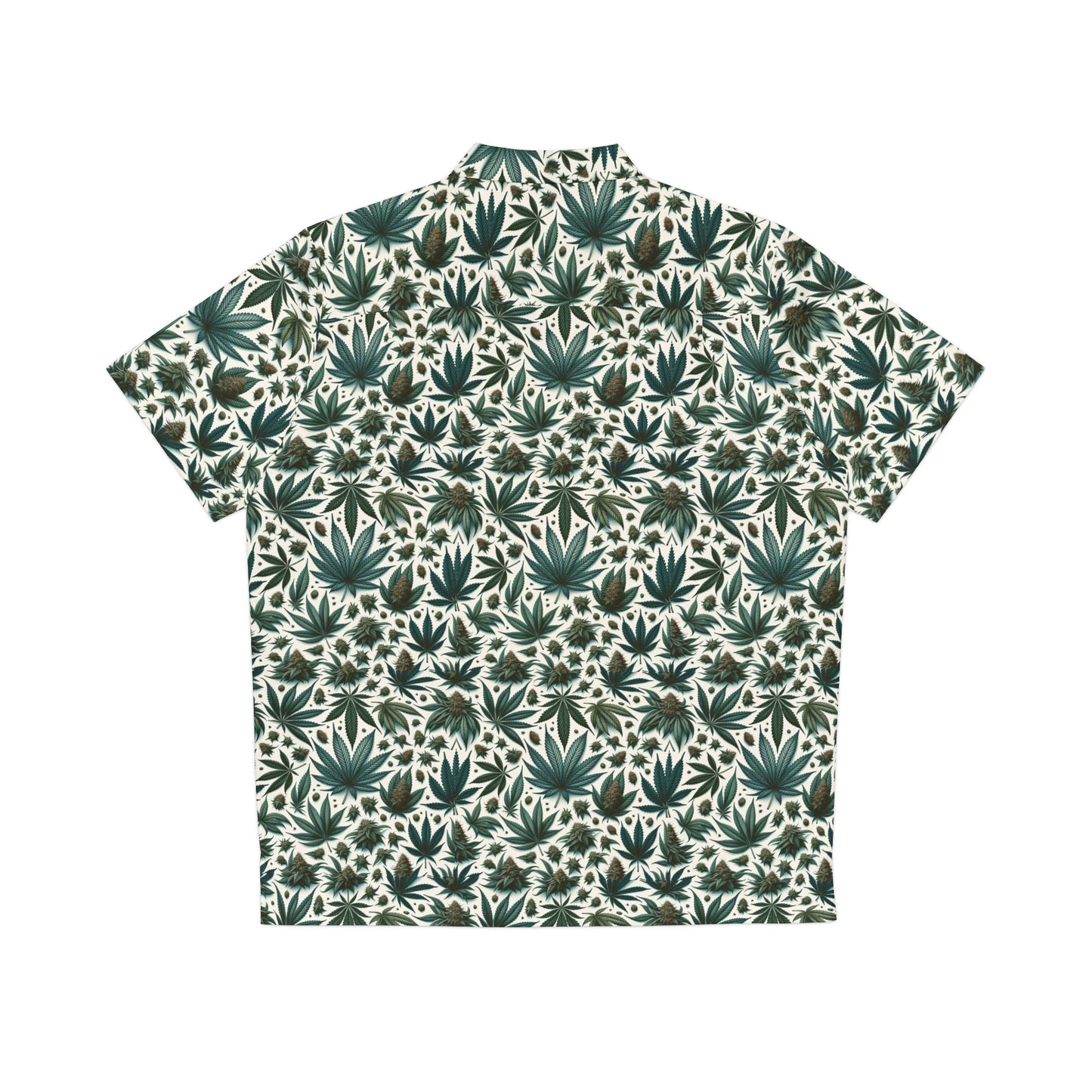 Leaf & Bud Hawaiian Button-up Shirt