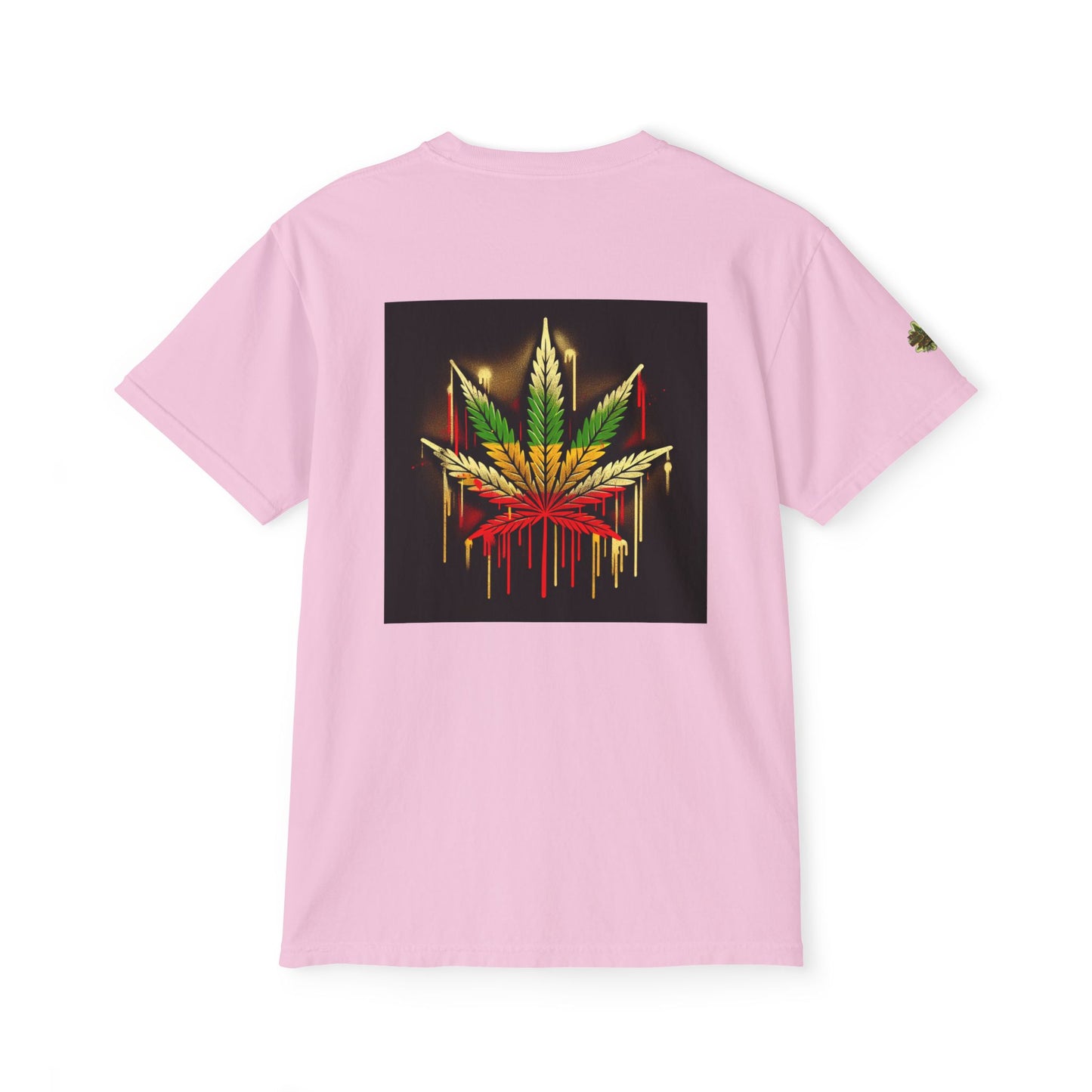 Kush Farm Drip Leaf Stoner Tee