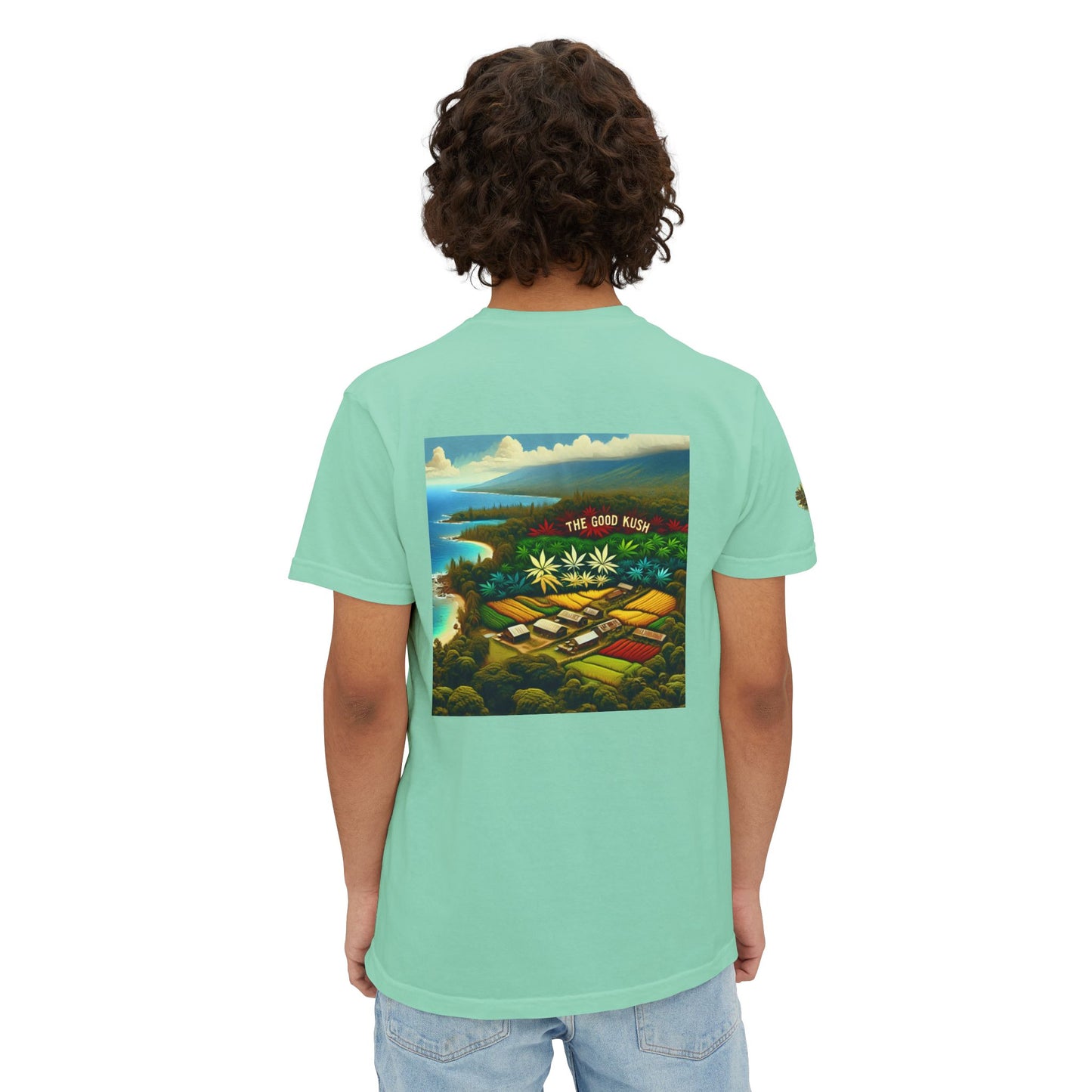 Helicopter Tour SKYVIEW GKF THE GOOD KUSH FARM Stoner Tee