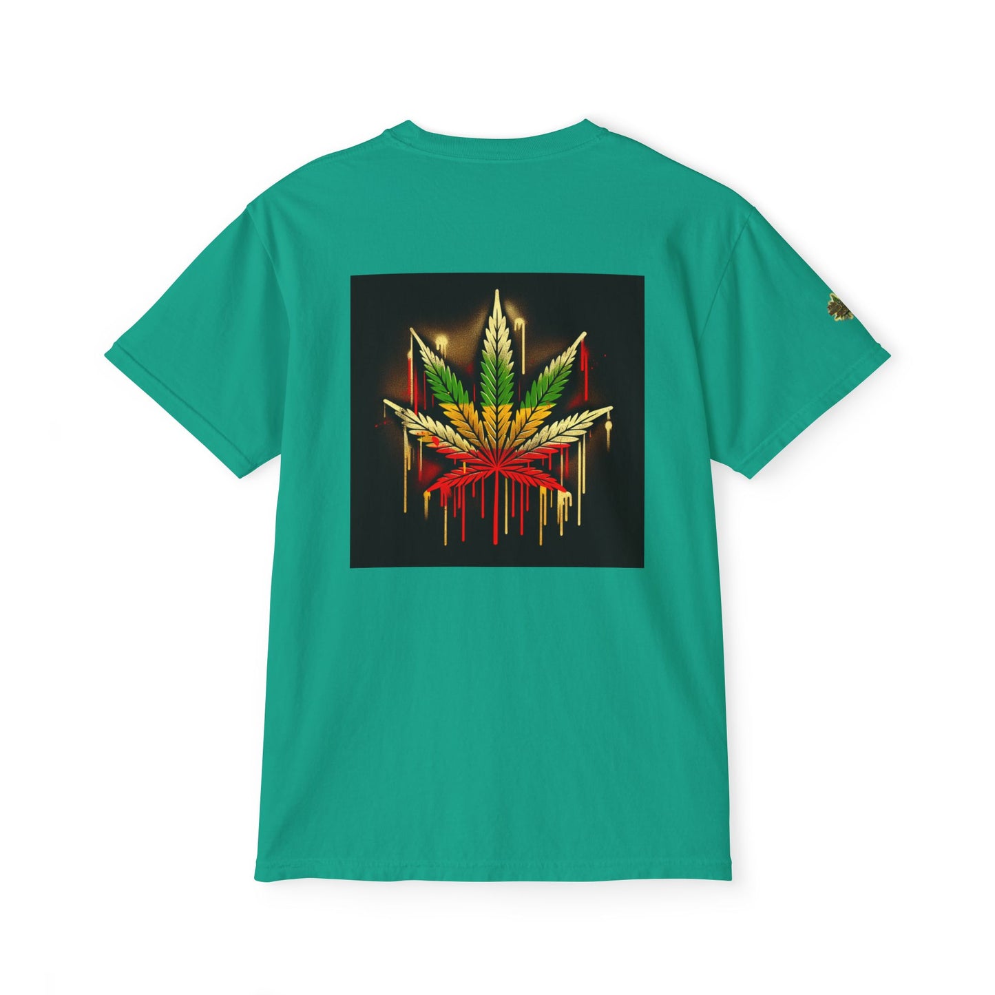 Kush Farm Drip Leaf Stoner Tee