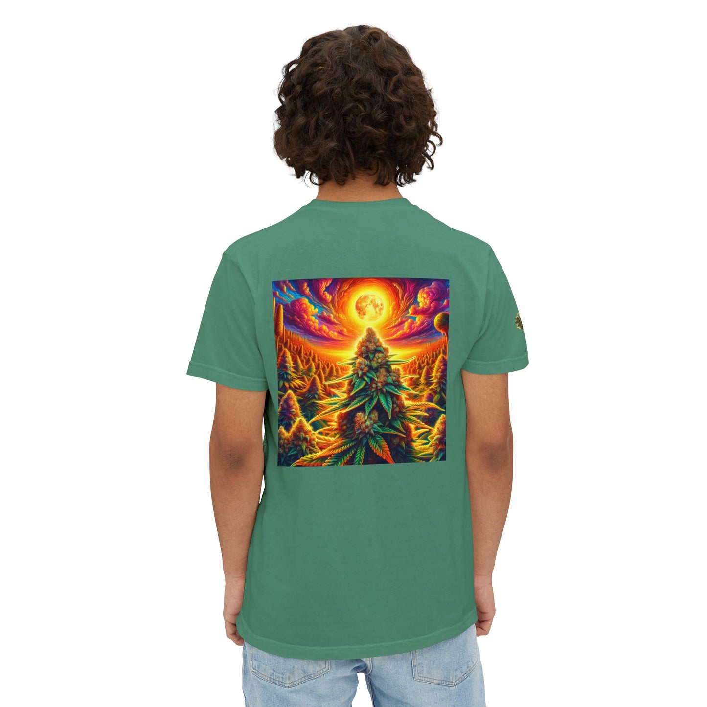 Kush Farm 420 SUNSET BUDS GKF Stoner Tee