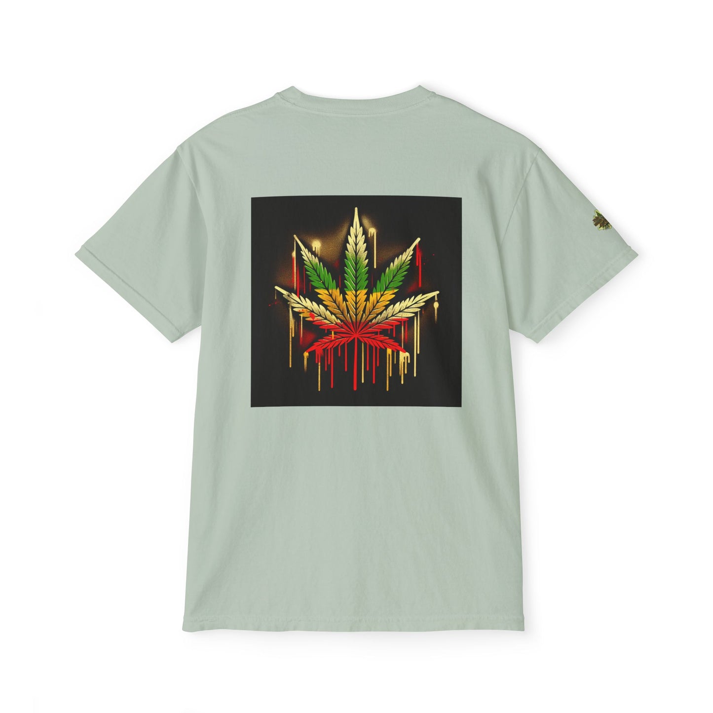 Kush Farm Drip Leaf Stoner Tee