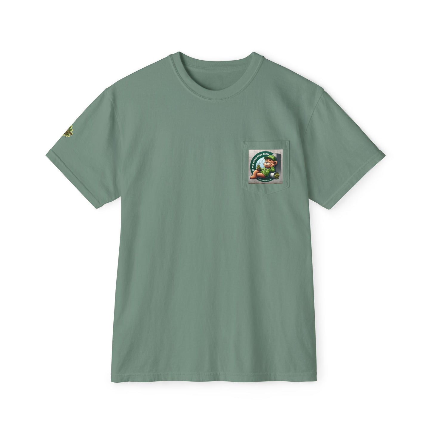 Chillin - Kush Bear GKF 420 Front Pocket Tee
