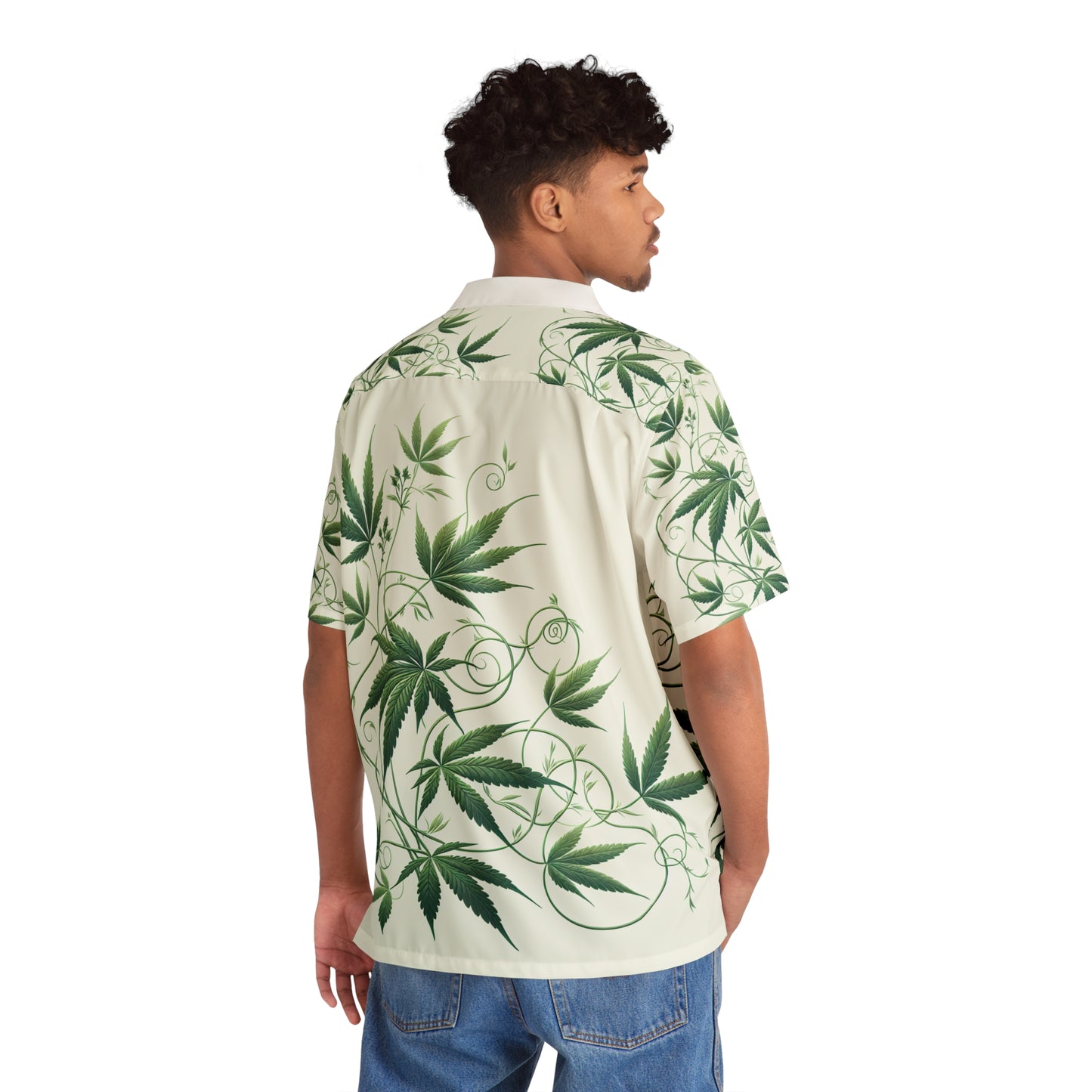 Men's Hawaiian Shirt TGKF Elegant High